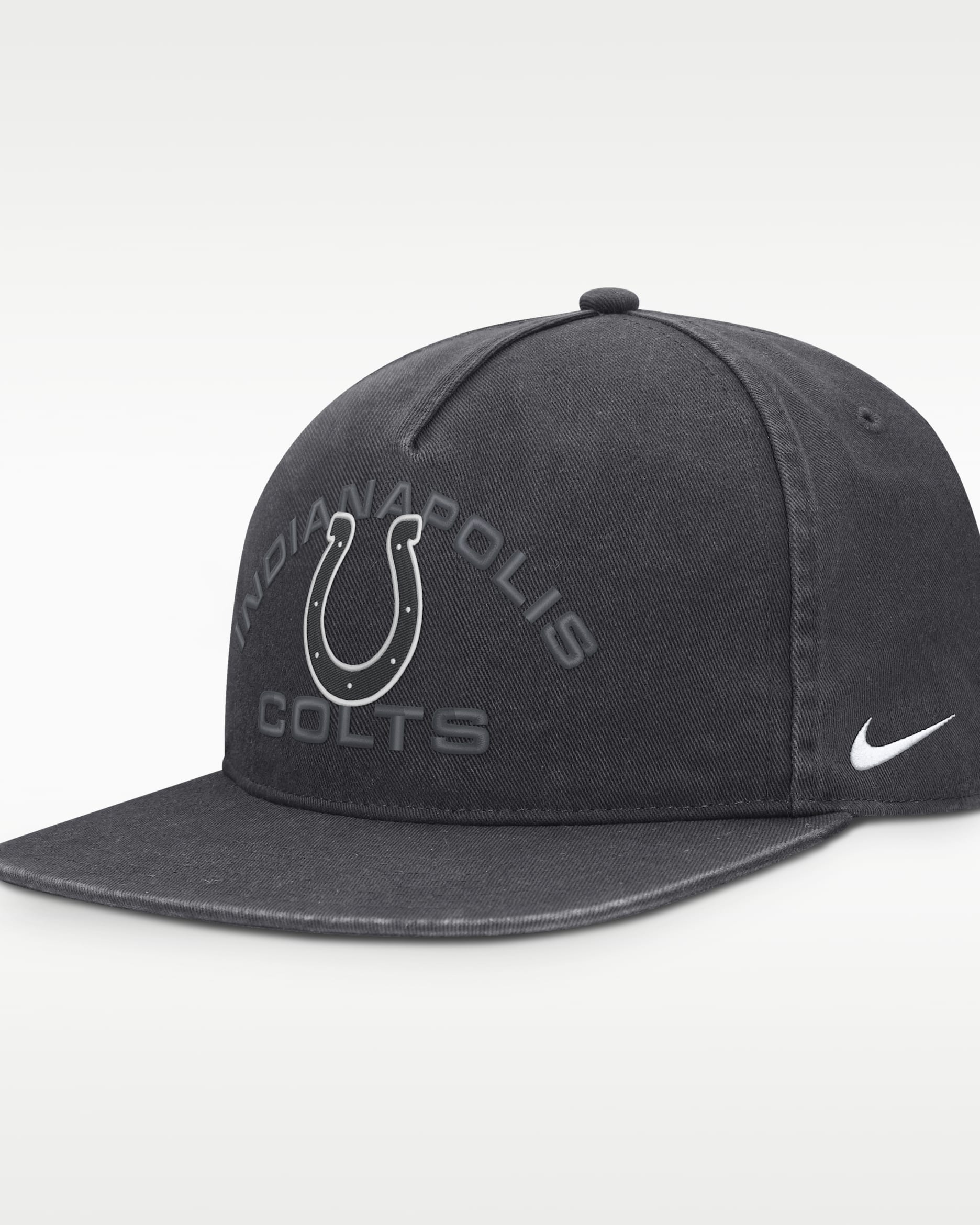 Indianapolis Colts Primetime Pro Men's Nike NFL Adjustable Hat - Anthracite