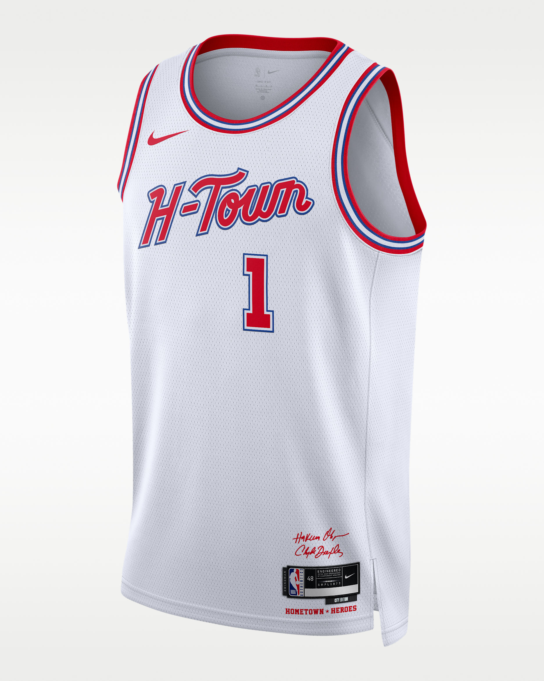 Houston Rockets City Edition 2023/24 Men's Nike Dri-FIT NBA Swingman Jersey - White