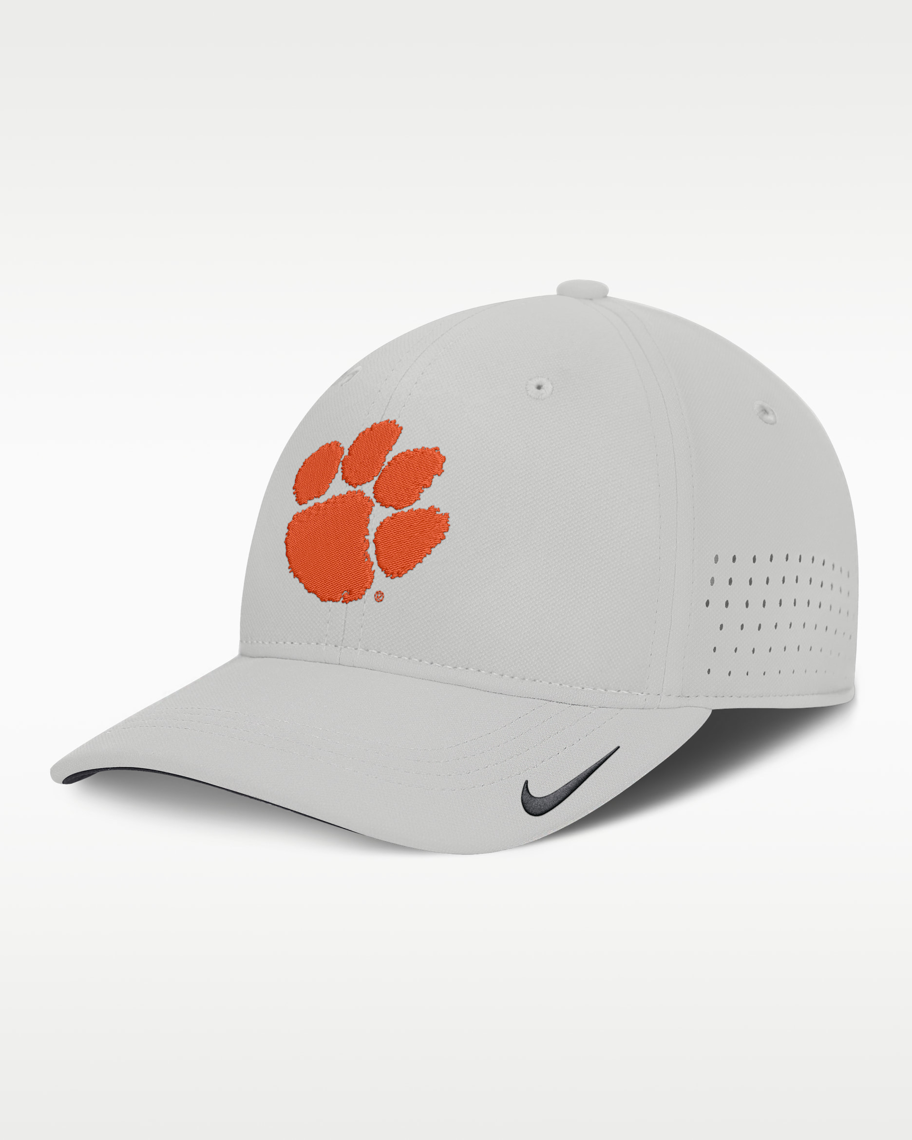Clemson Sideline Practice Men's Nike Dri-FIT College Hat - Grey
