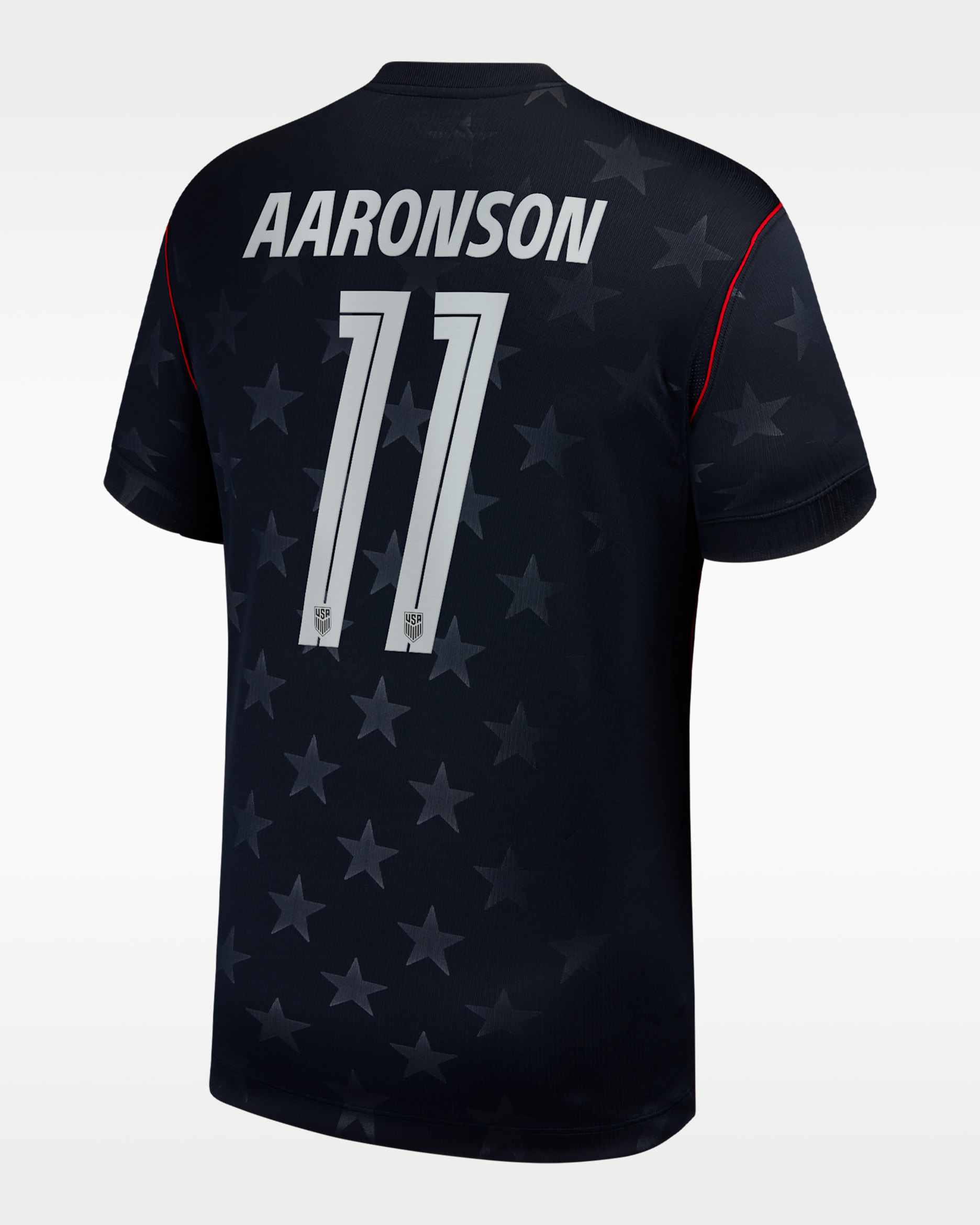 Brenden Aaronson USMNT 2026 Stadium Away Men's Nike Dri-FIT Soccer Jersey - College Navy