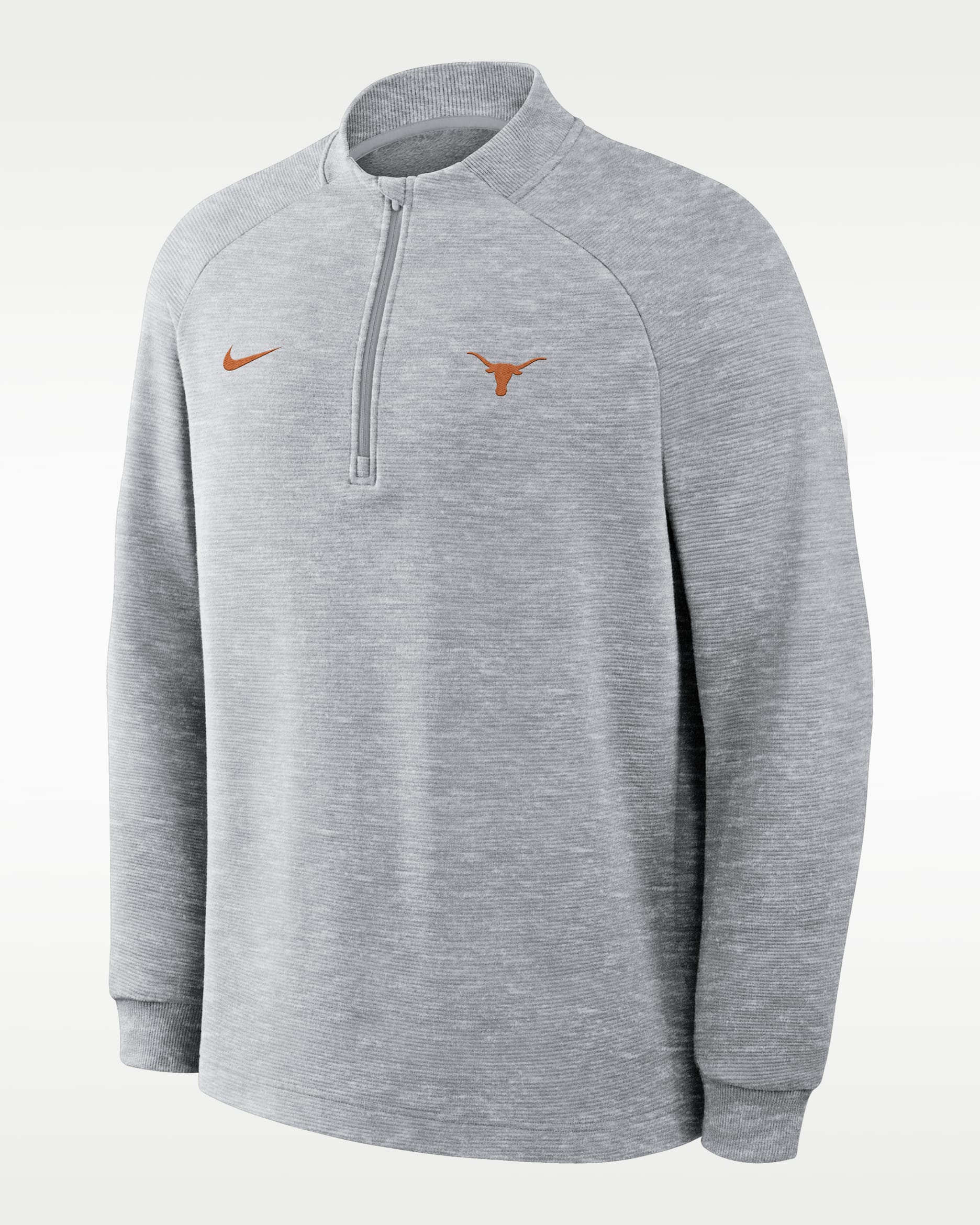Texas Par Men's Nike Therma-FIT College Half-Zip Pullover - Grey
