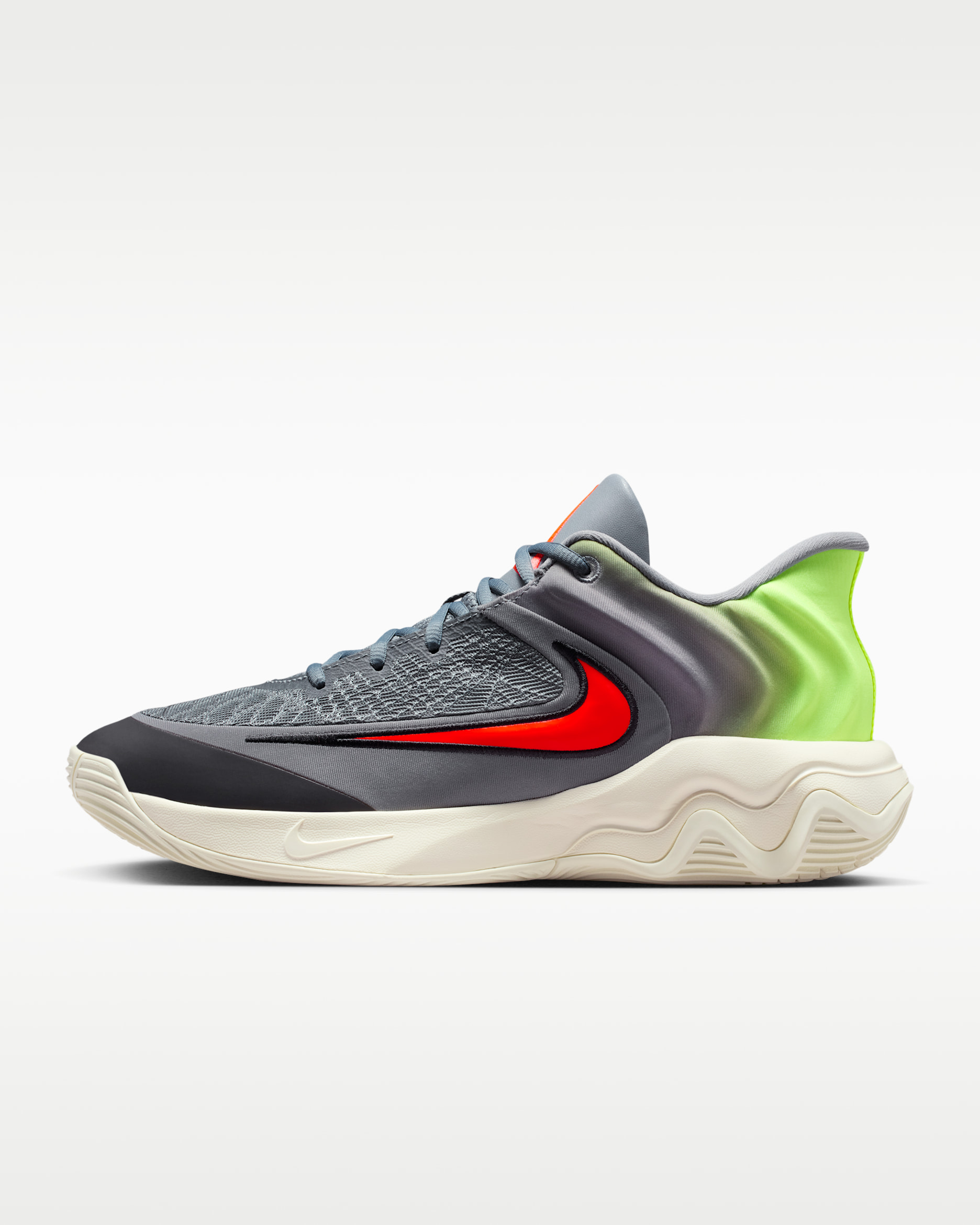 야니스 이모탈리티 4 EP 농구화 - 쿨 그레이/볼트/코코넛 밀크/토탈 크림슨