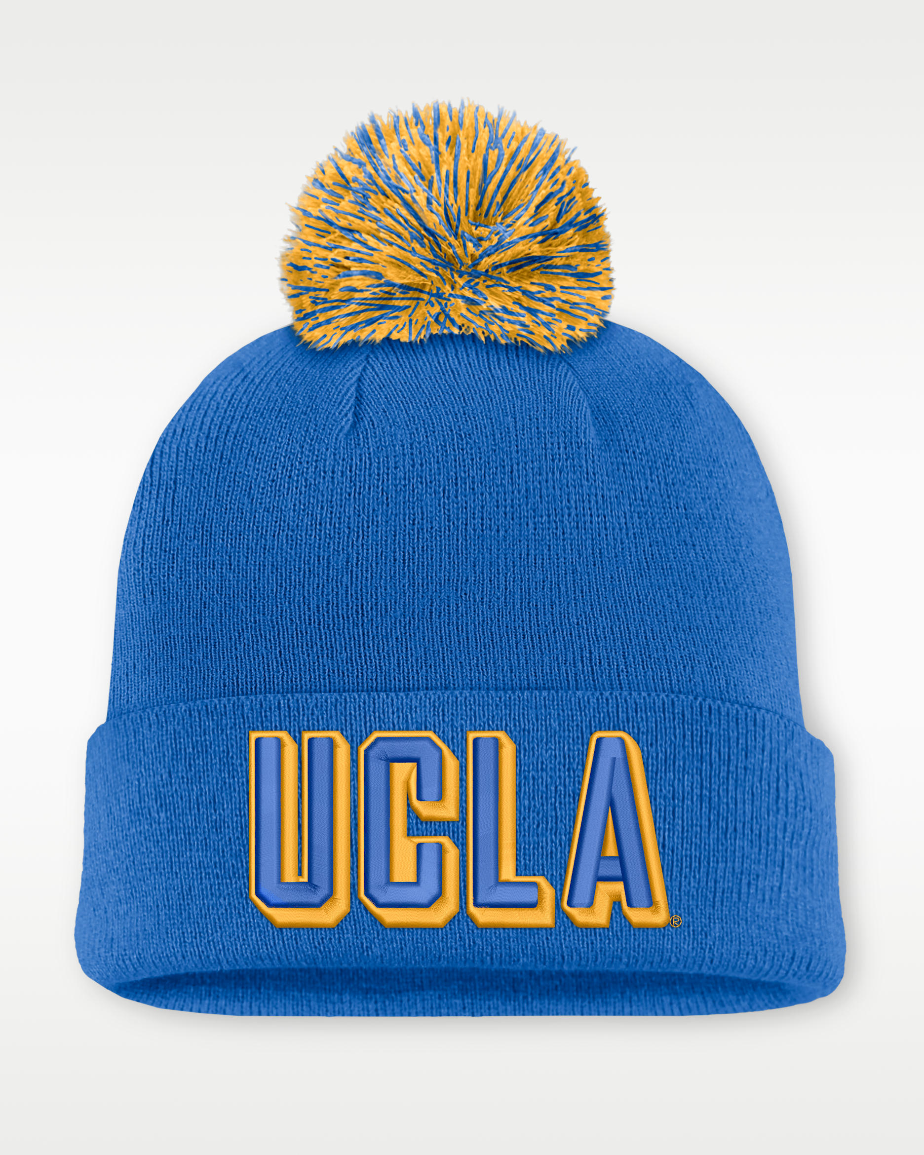 UCLA Peak Men's Nike College Cuffed Beanie - Blue