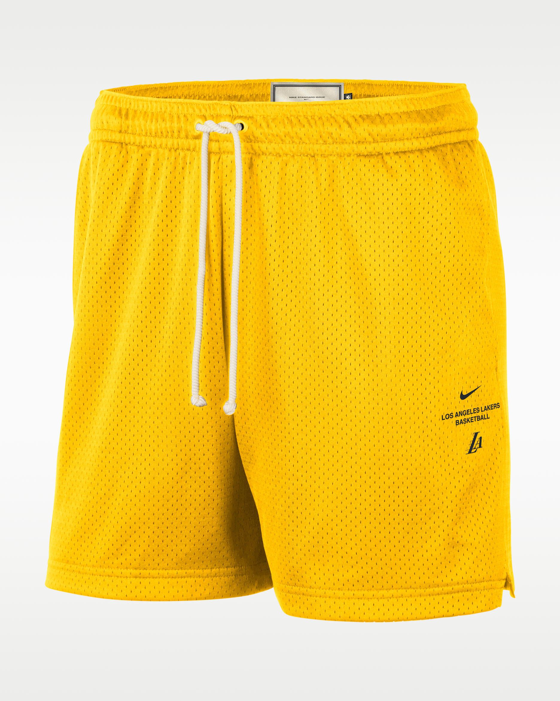 Los Angeles Lakers Standard Issue Men's Dri-FIT 5" Basketball Mesh Shorts - Amarillo