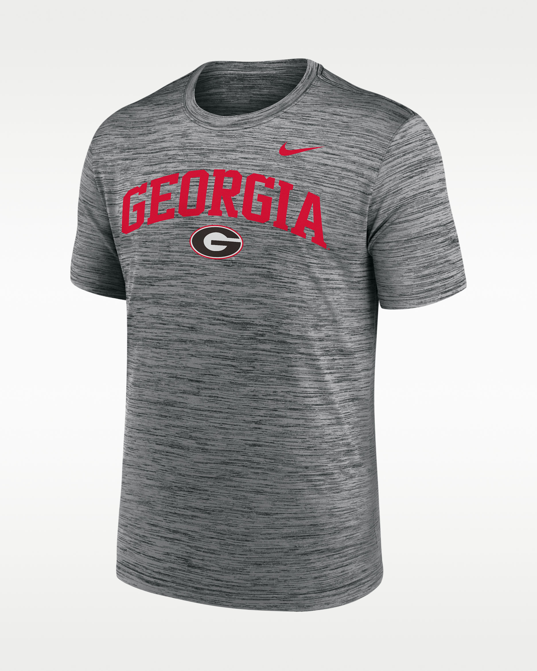 Georgia Primetime Arch Logo Velocity Men's Nike Dri-FIT College T-Shirt - Anthracite