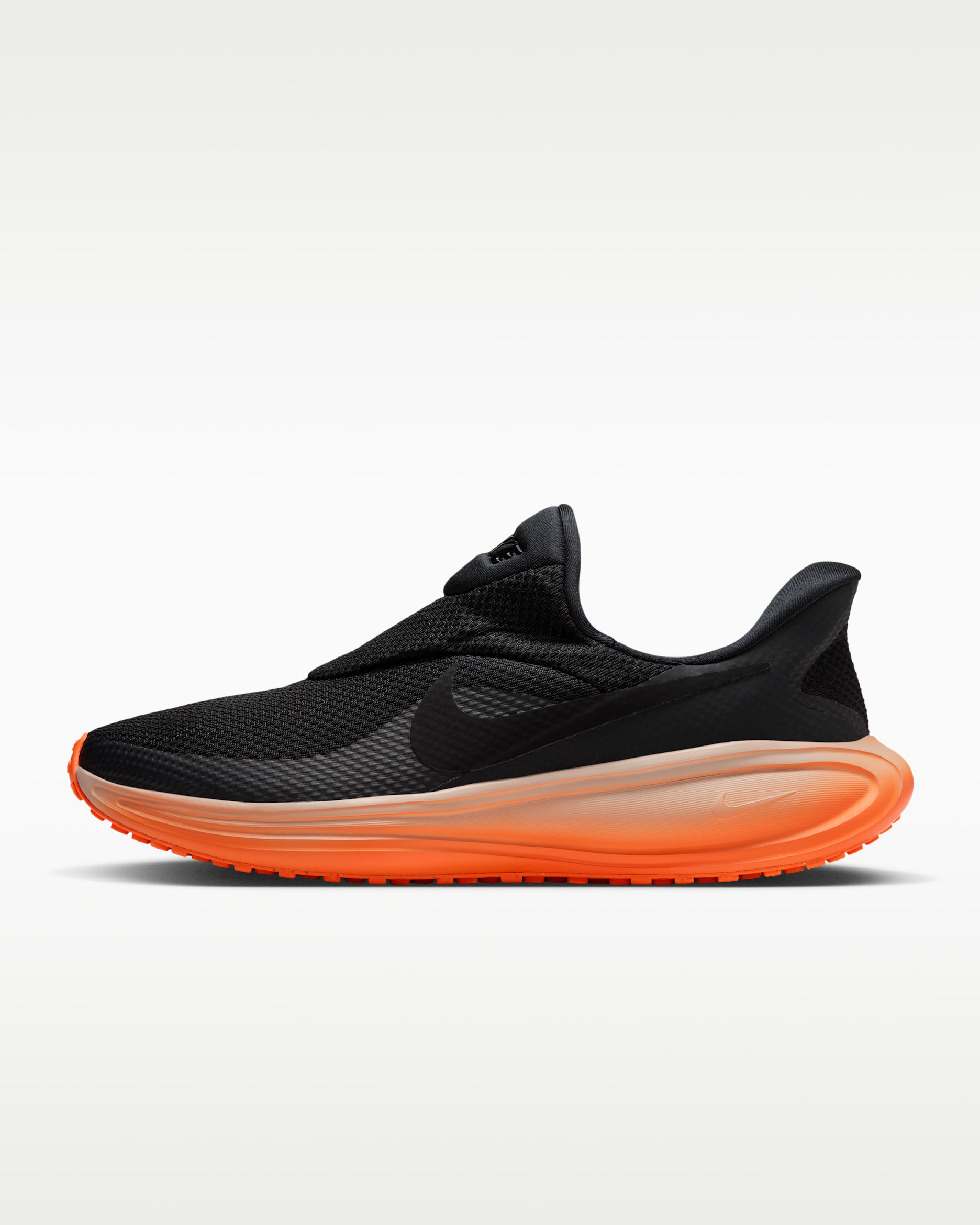 Nike Revolution 8 EasyOn Men's Road Running Shoes - Off Noir/Total Orange/Cream II/Black