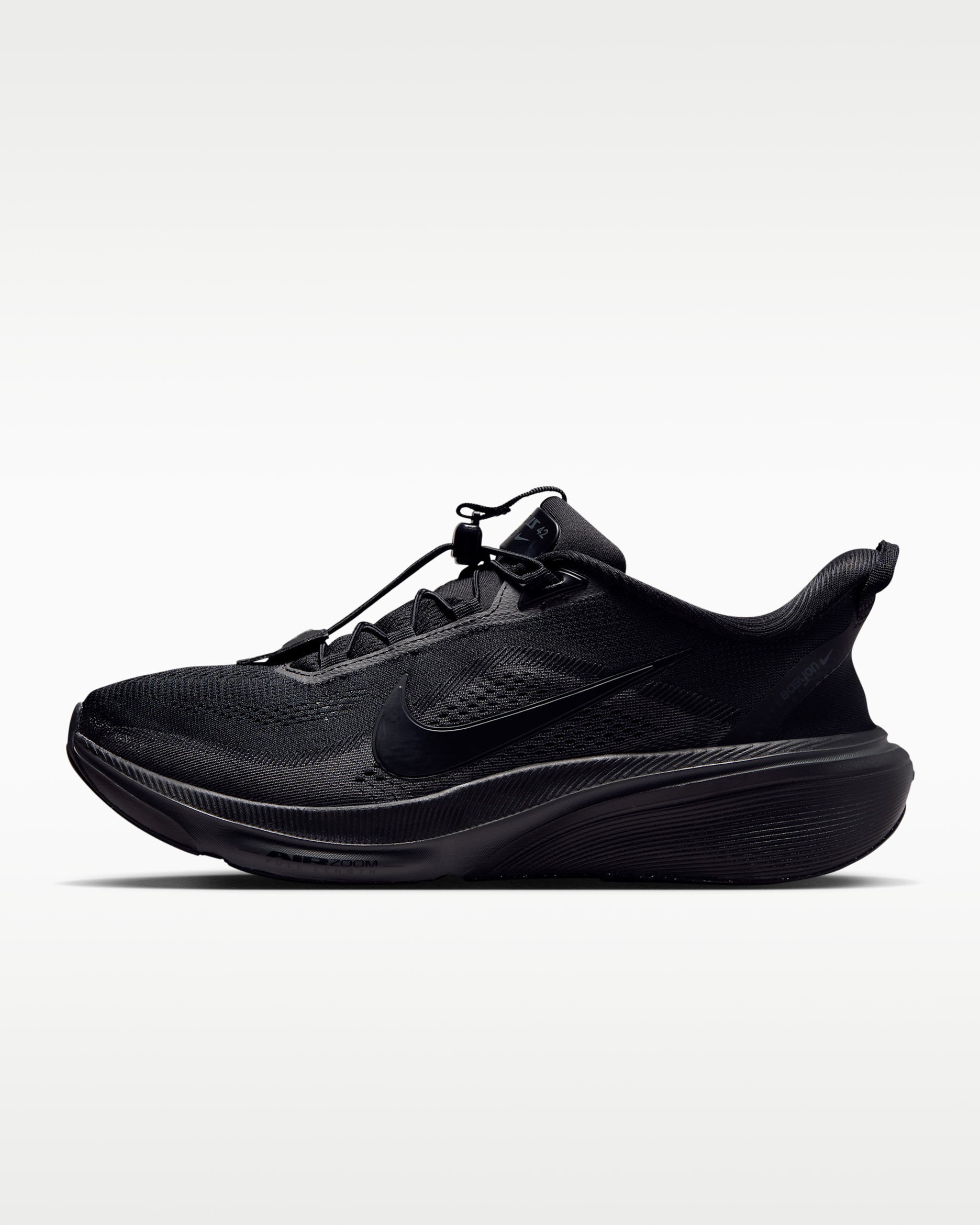 Tenis de correr en pavimento para hombre Nike Pegasus 42 EasyOn - Negro/Antracita/Negro