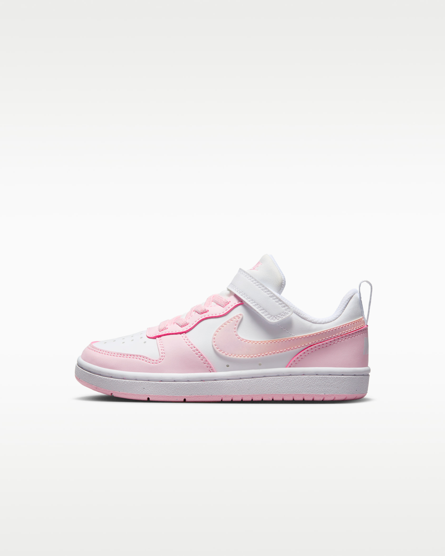 Παπούτσια Nike Court Borough Low Recraft για μικρά παιδιά - Λευκό/Pink Foam