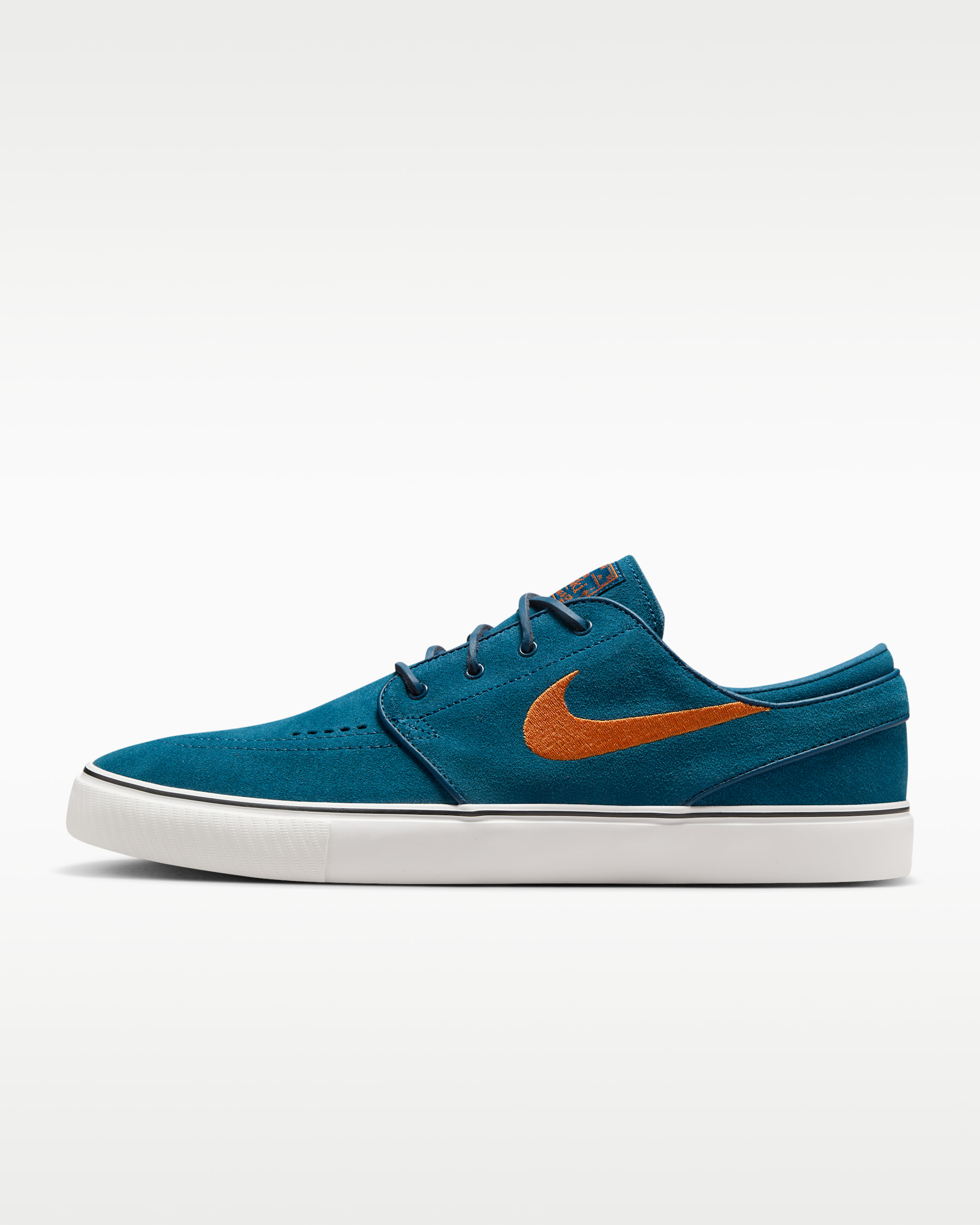 Nike SB Zoom Janoski OG+ Skate Shoes - Blue Force/Blue Force/Summit White/Campfire Orange