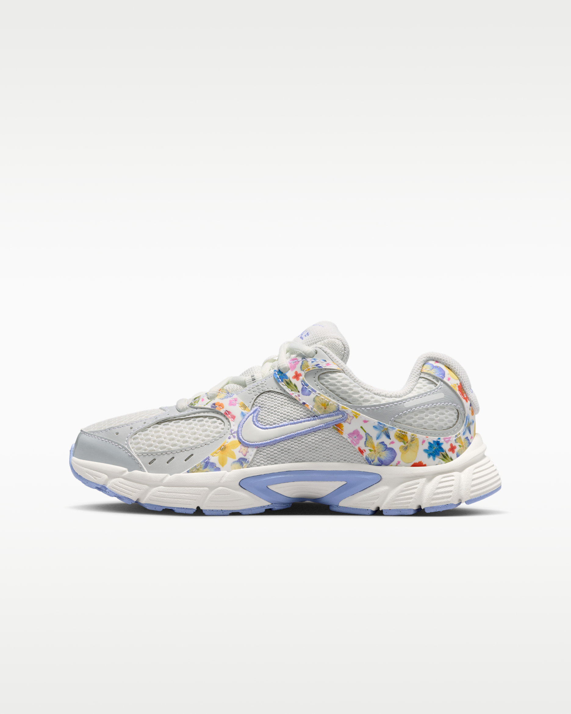 Tenis para niños grandes Nike V5 RNR SE - Blanco cumbre/Polvo fotón/Cardo claro/Blanco cumbre