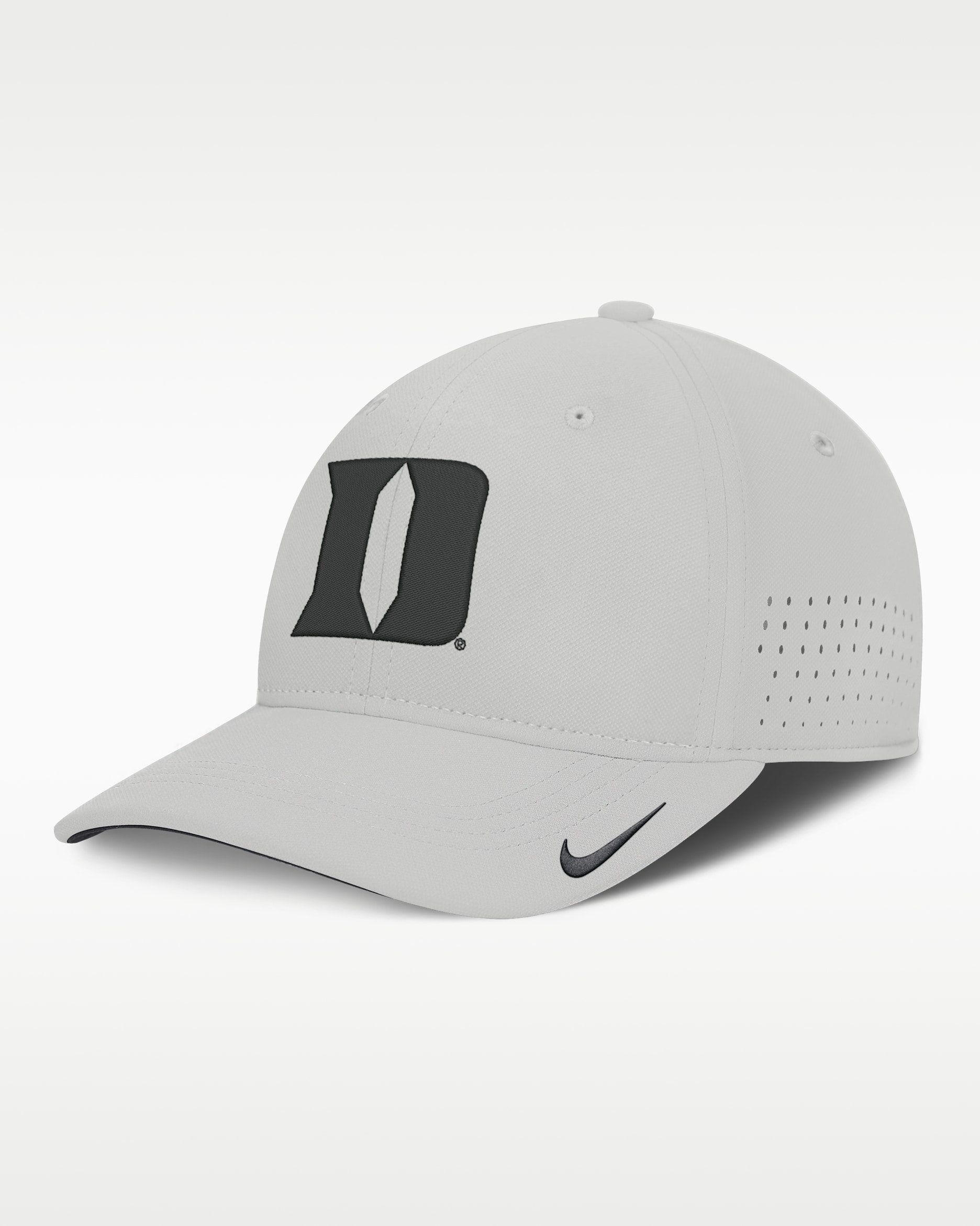 Duke Sideline Practice Men's Nike Dri-FIT College Hat - Grey