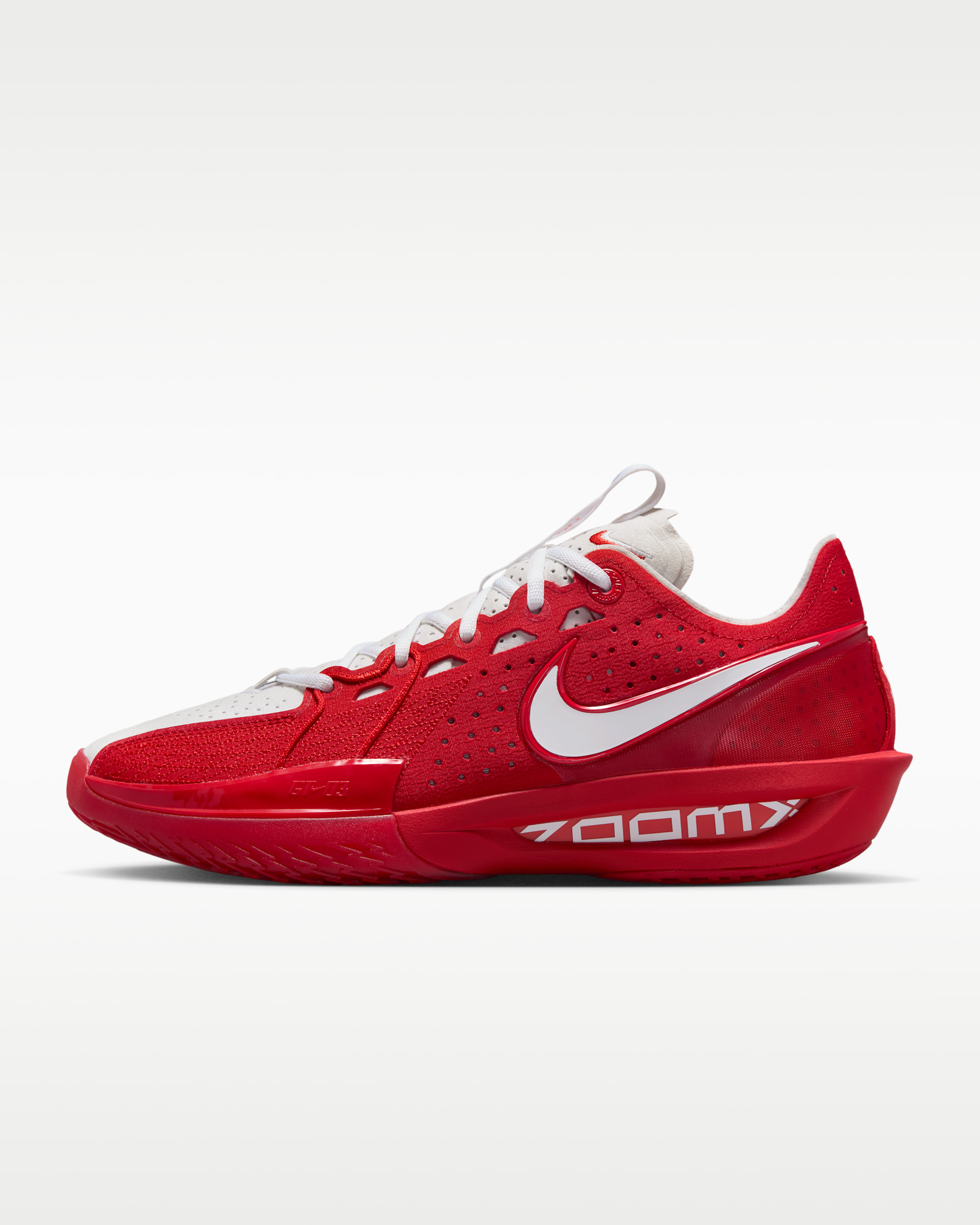 Tenis de básquetbol Nike G.T. Cut 3 - Rojo universitario/Carmesí brillante/Blanco
