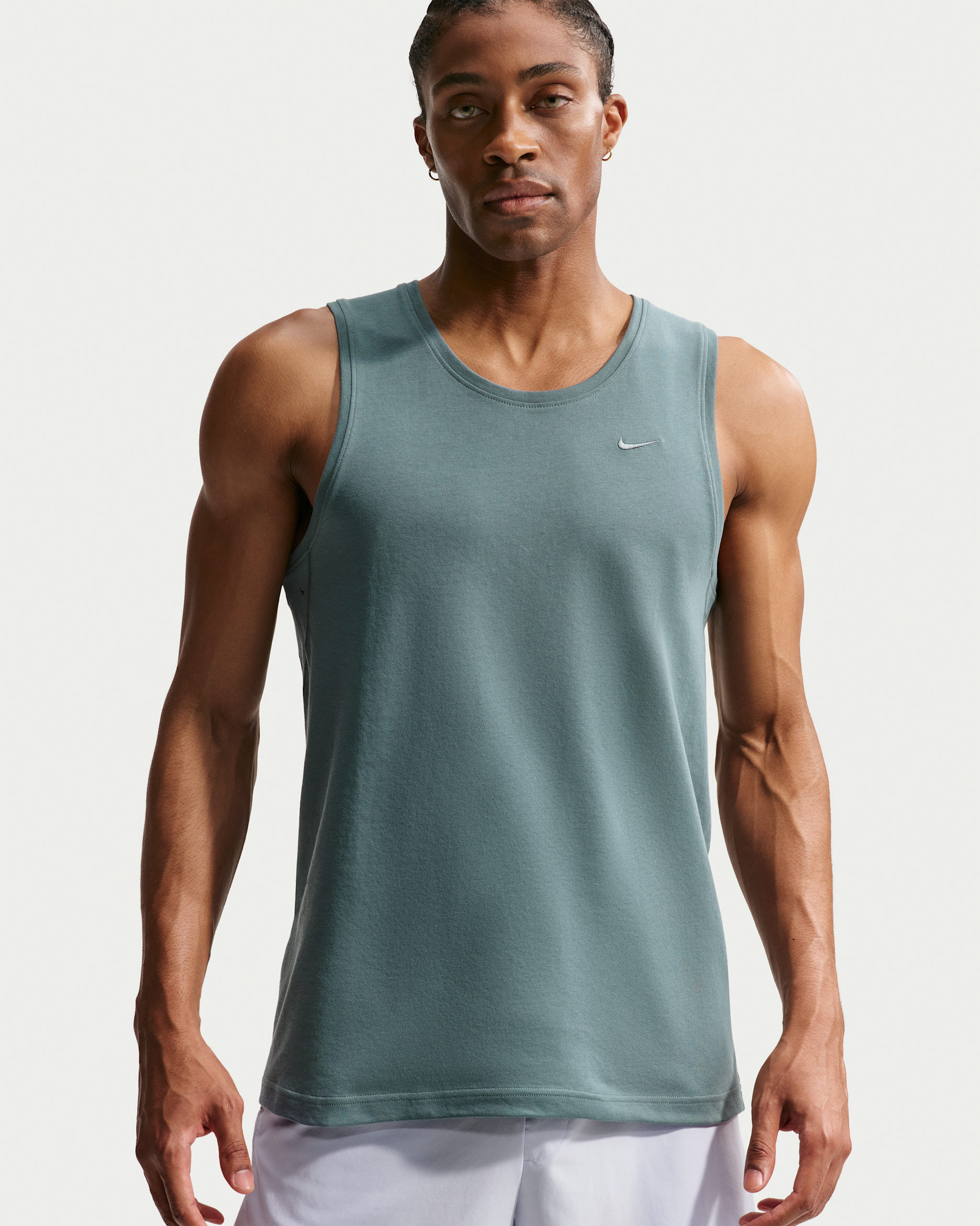 Camiseta de tirantes versátil Dri-FIT para hombre Nike Primary - Pizarra mineral/Pizarra mineral