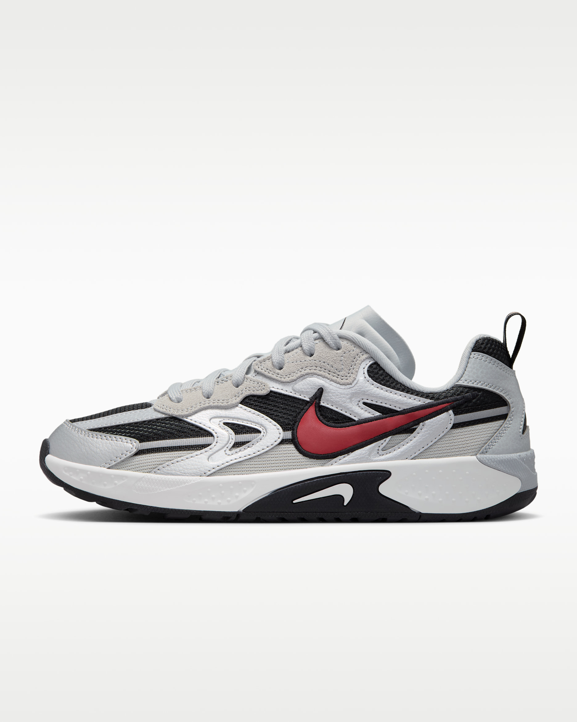 Nike JAM 女鞋 - Metallic Silver/黑色/Photon Dust/University Red