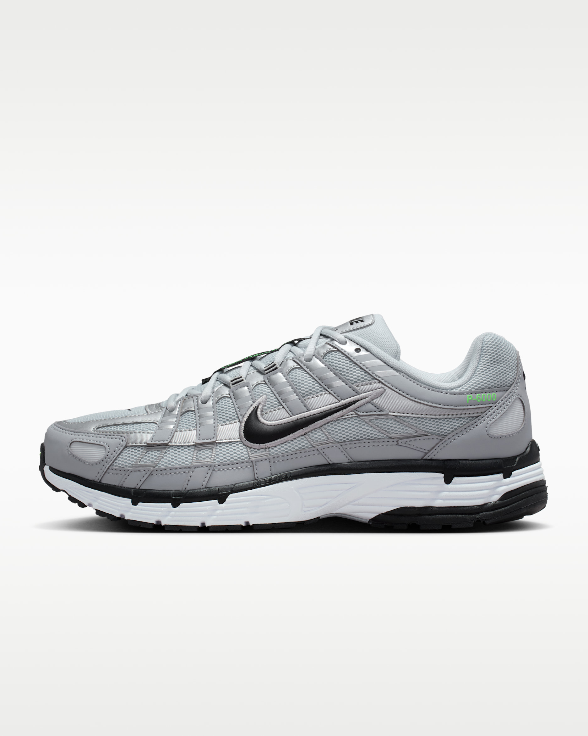 Nike P-6000 Men's Shoes - Wolf Grey/Pure Platinum/Metallic Silver/Black
