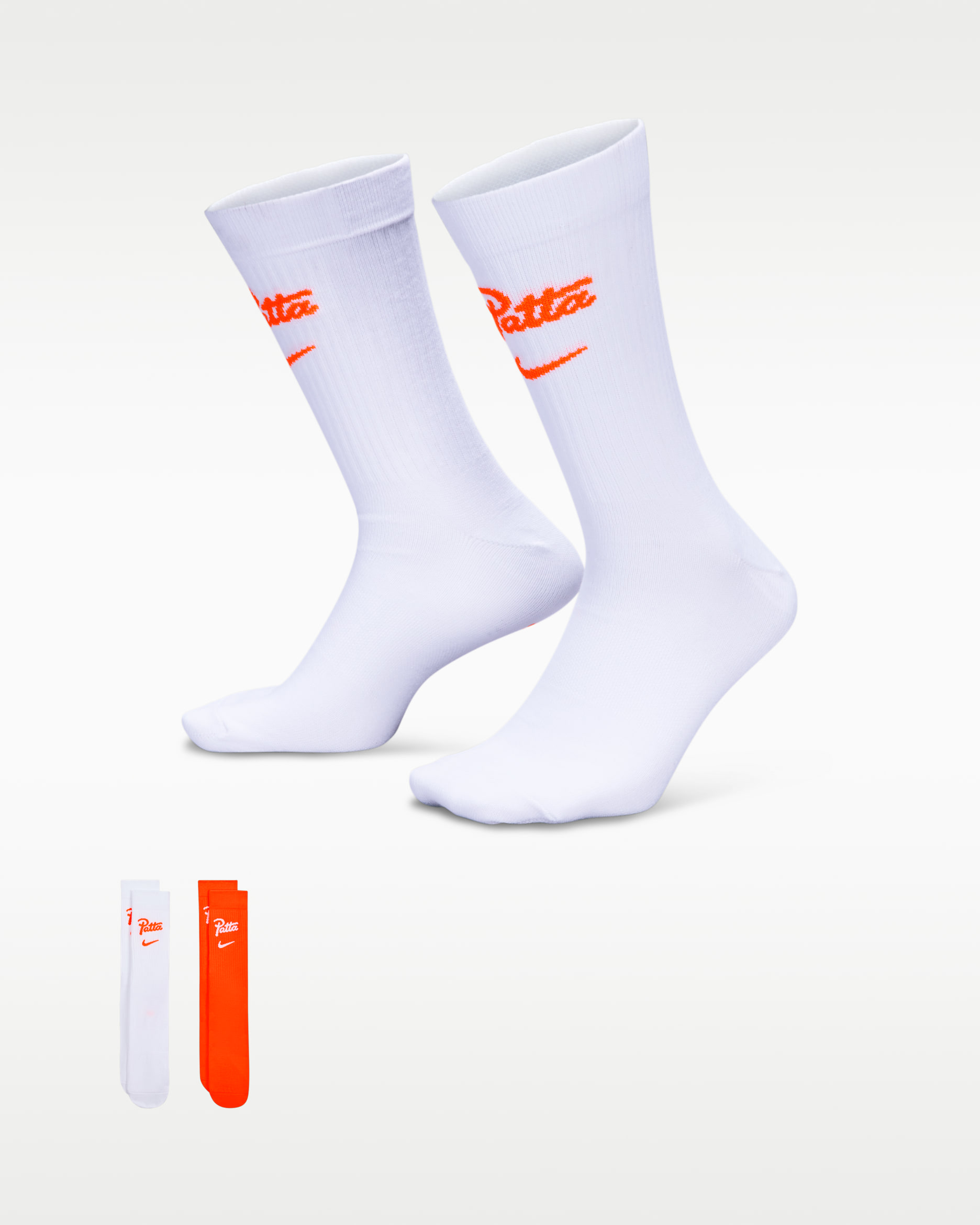 Chaussettes mi-mollet Pays-Bas x Patta Everyday Essential (2 paires) - Multicolore