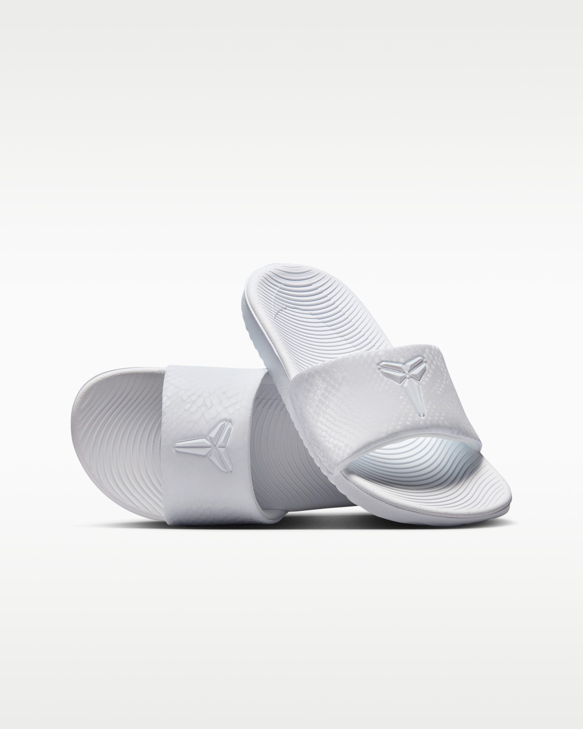 Chanclas para niños de preescolar y grandes Kobe Kawa - Blanco/Blanco