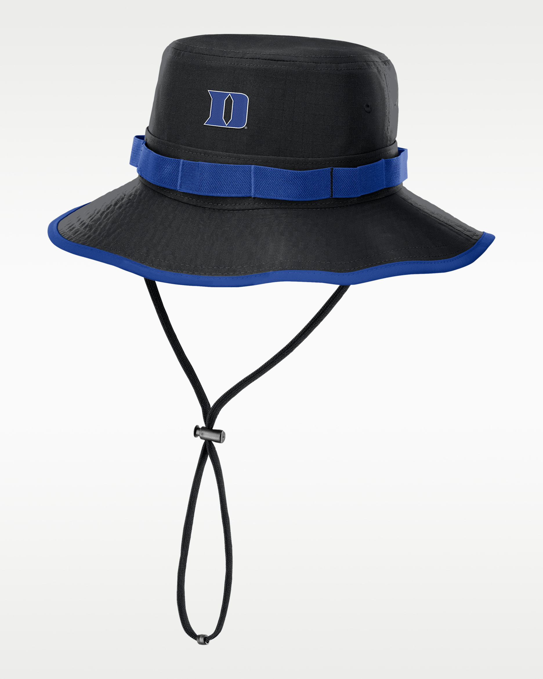 Duke Sideline Apex Boonie Men's Nike Dri-FIT College Bucket Hat - Black