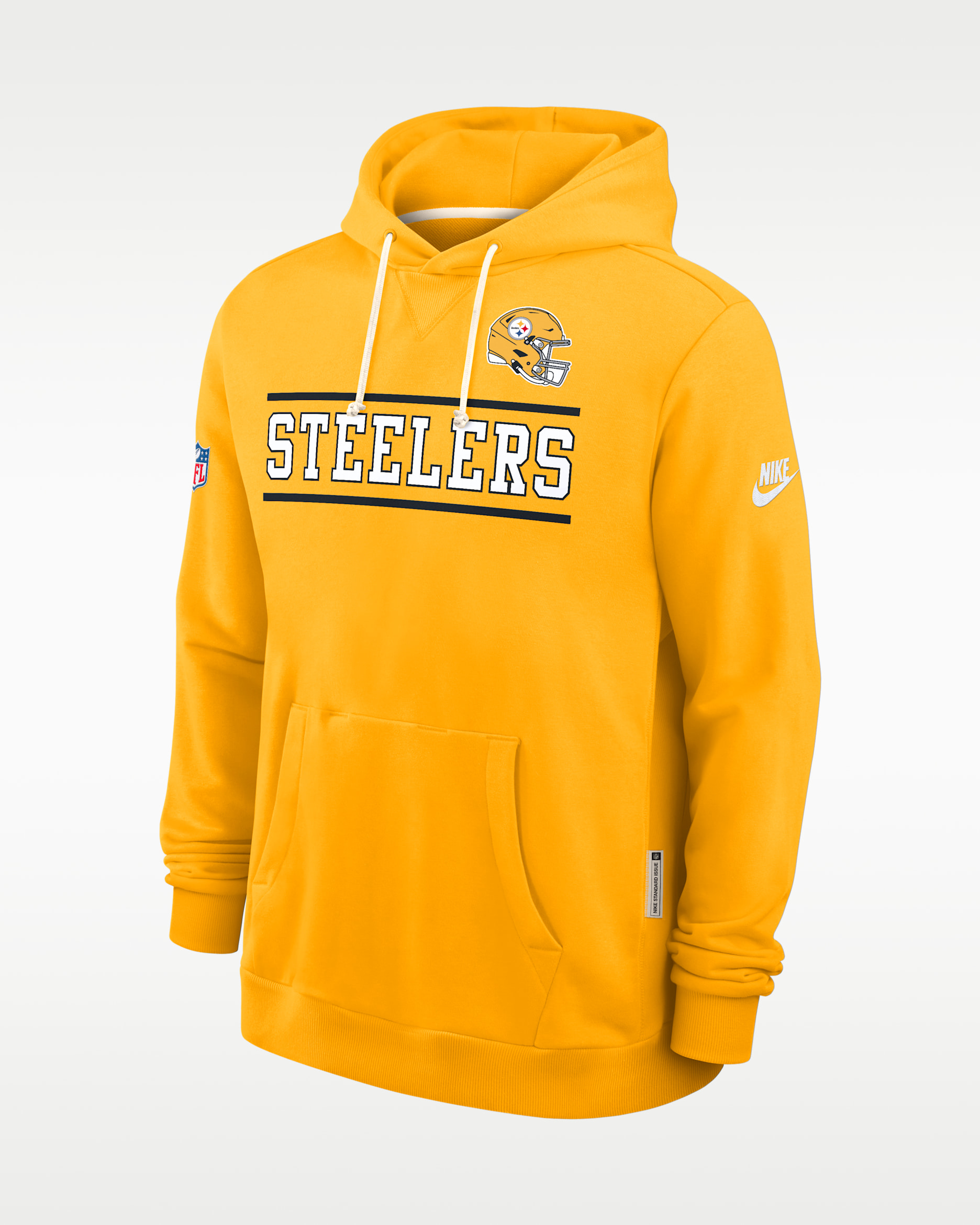 Pittsburgh Steelers Alt Standard Issue Men's Nike Dri-FIT NFL Pullover Hoodie - Gold