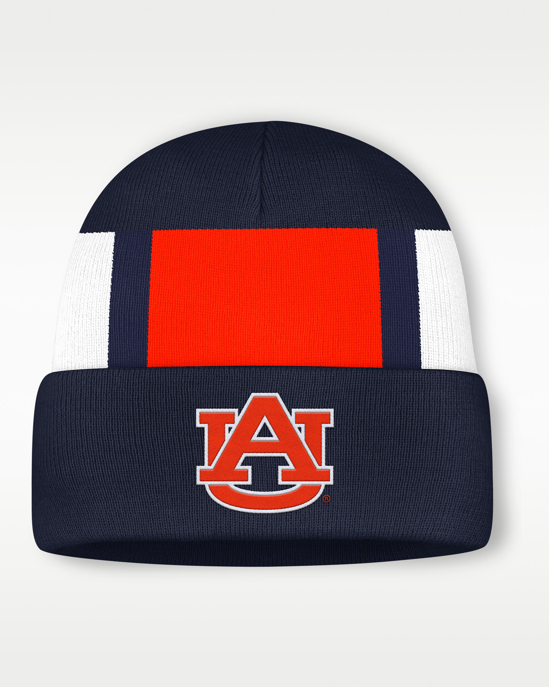Auburn Primetime Utility Campus Men's Nike College Cuffed Beanie - Navy