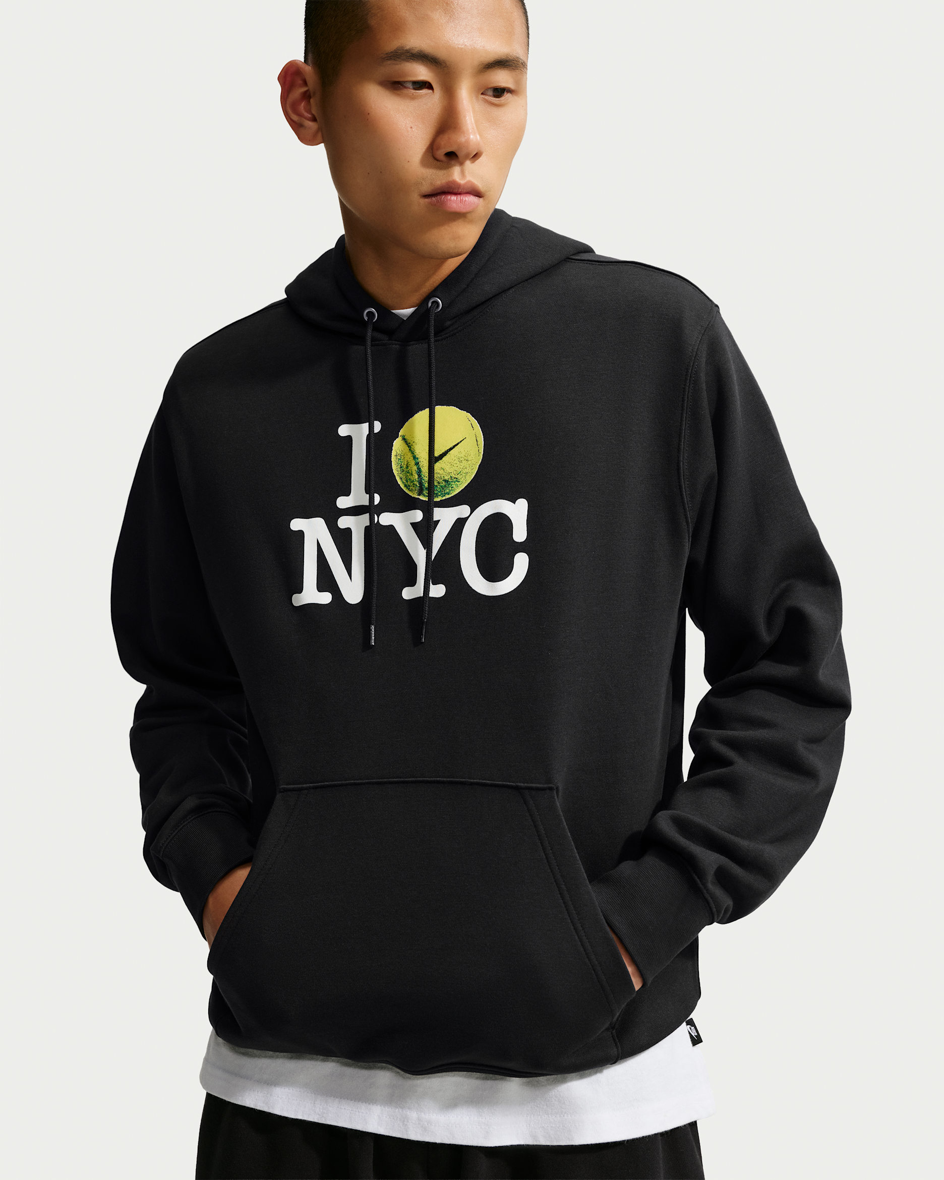 Sudadera con gorro de tenis NikeCourt - Negro
