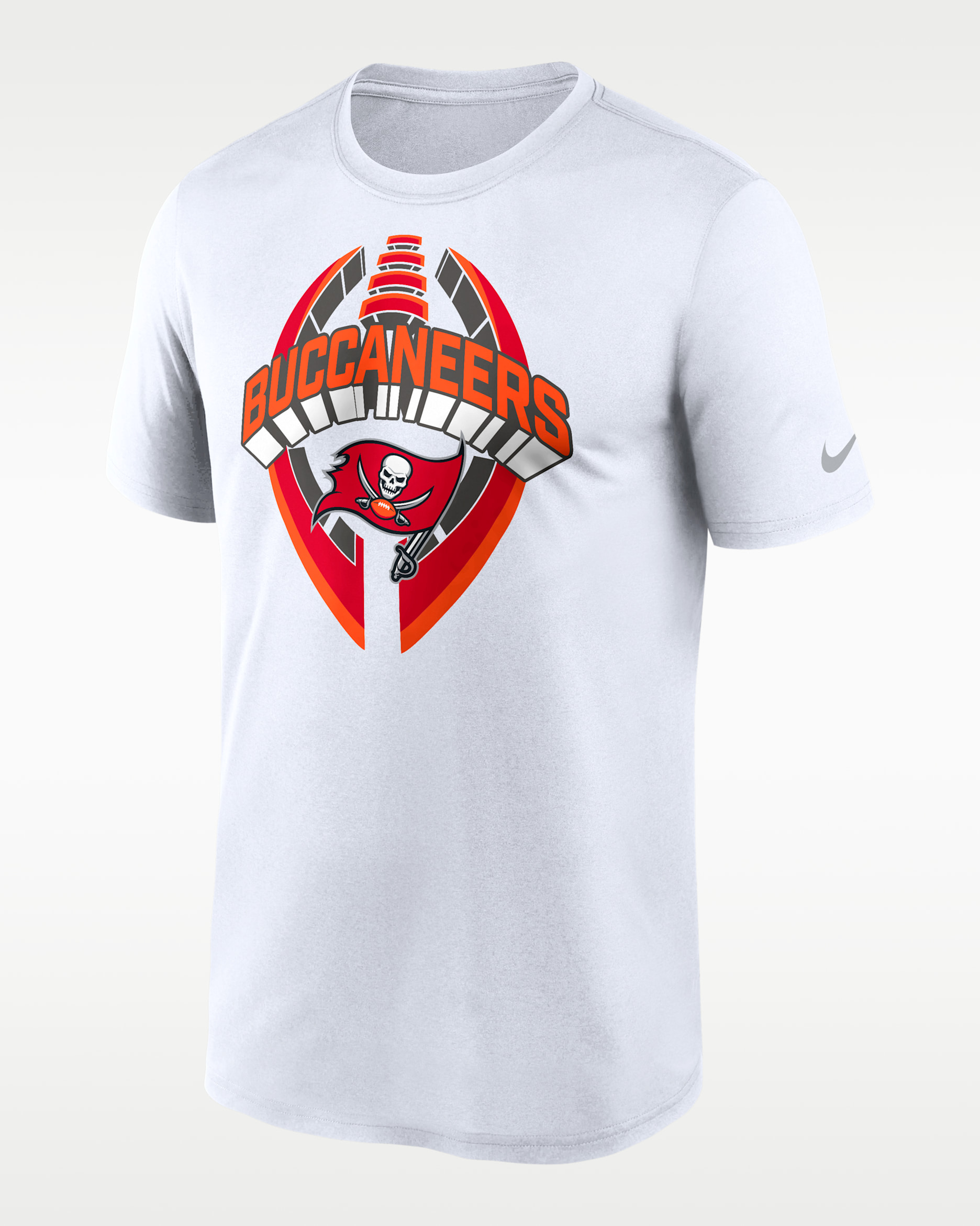 Playera Nike Dri-FIT de la NFL para hombre Tampa Bay Buccaneers Legend Icon - Blanco