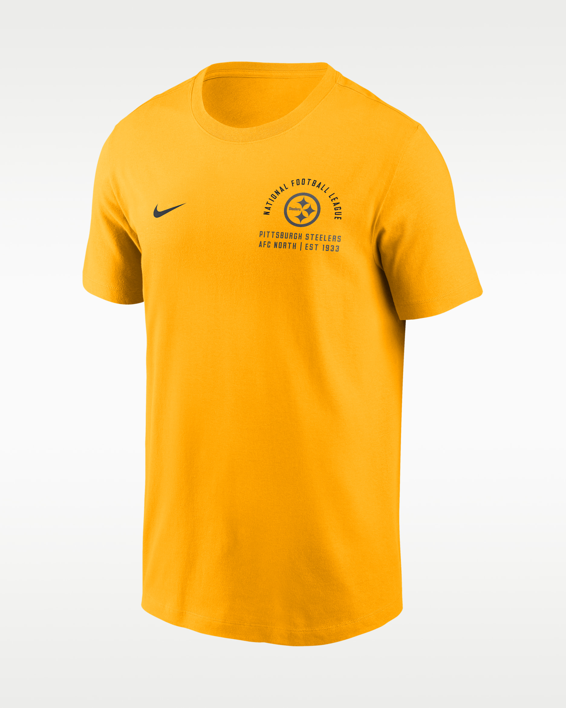 Pittsburgh Steelers Essential Men's Nike NFL T-Shirt - Gold