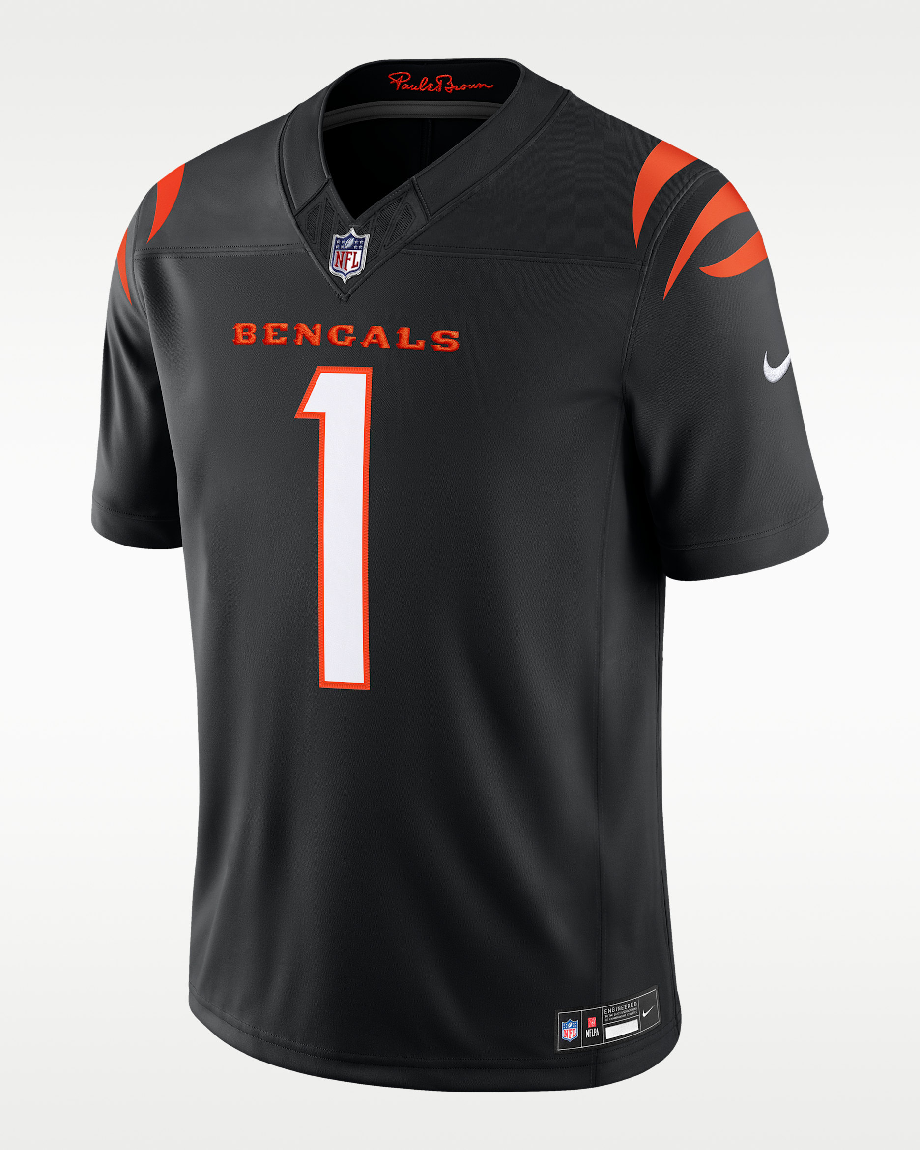 Ja'Marr Chase Cincinnati Bengals Men's Nike Dri-FIT NFL Limited Jersey - Black