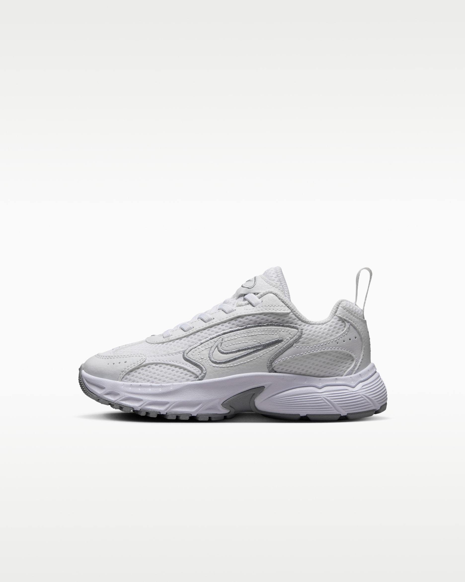 Nike Stratos Shift 2000 Younger Kids' Shoes - White/Off-White/Light Smoke Grey/White