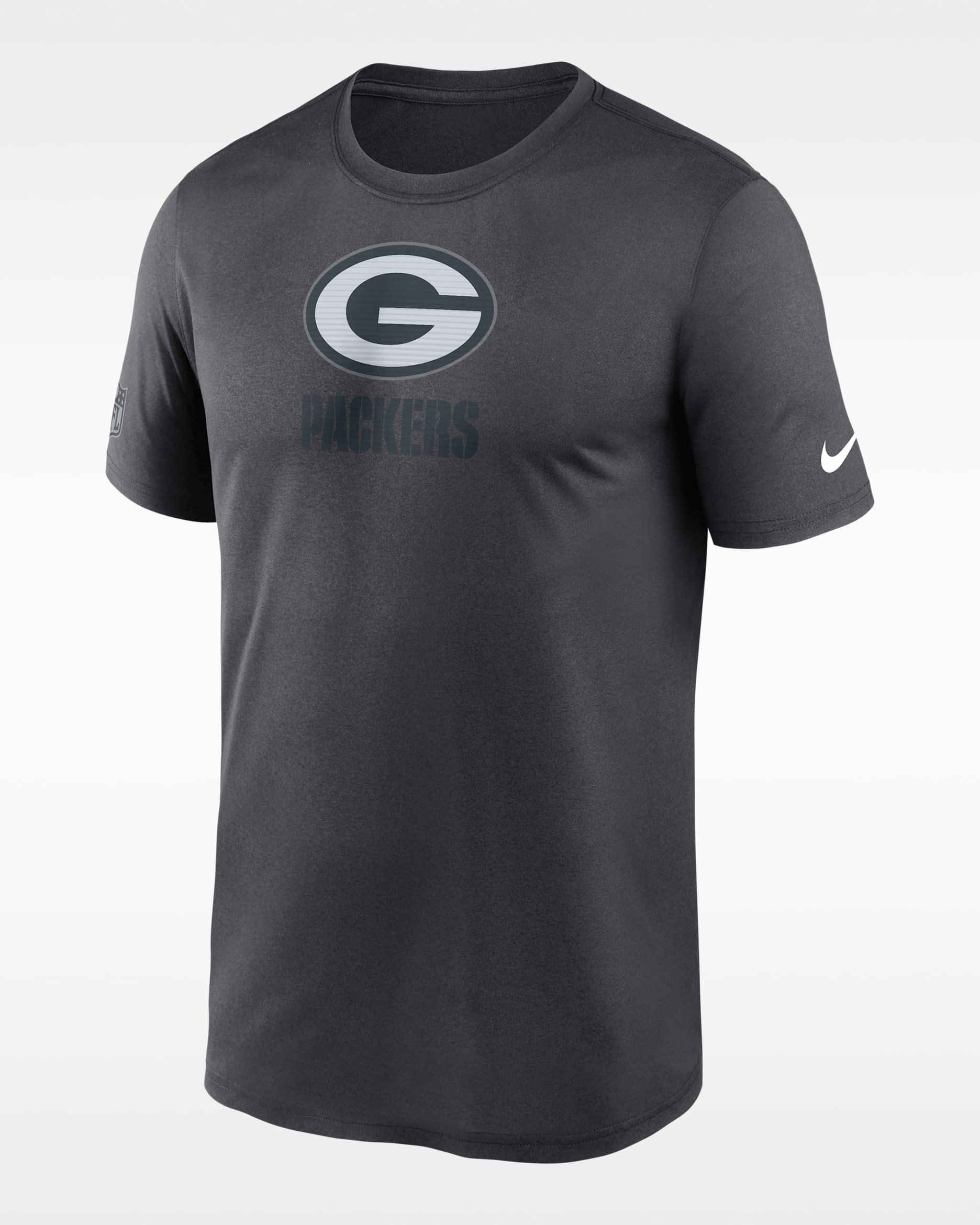 Green Bay Packers Team Issue Legend Men's Nike Dri-FIT NFL T-Shirt - Anthracite