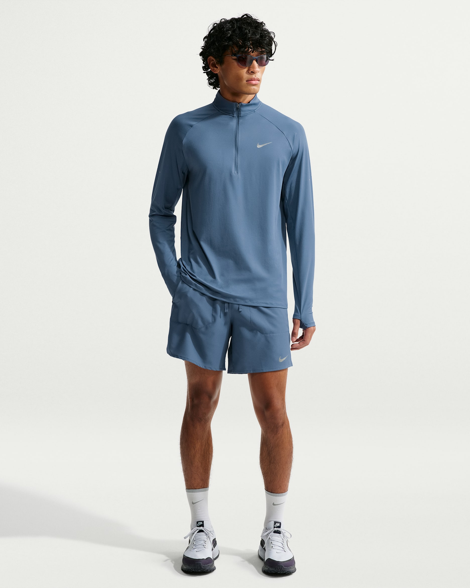 Nike Stride Men's Dri-FIT 7" Brief-Lined Running Shorts - New Slate