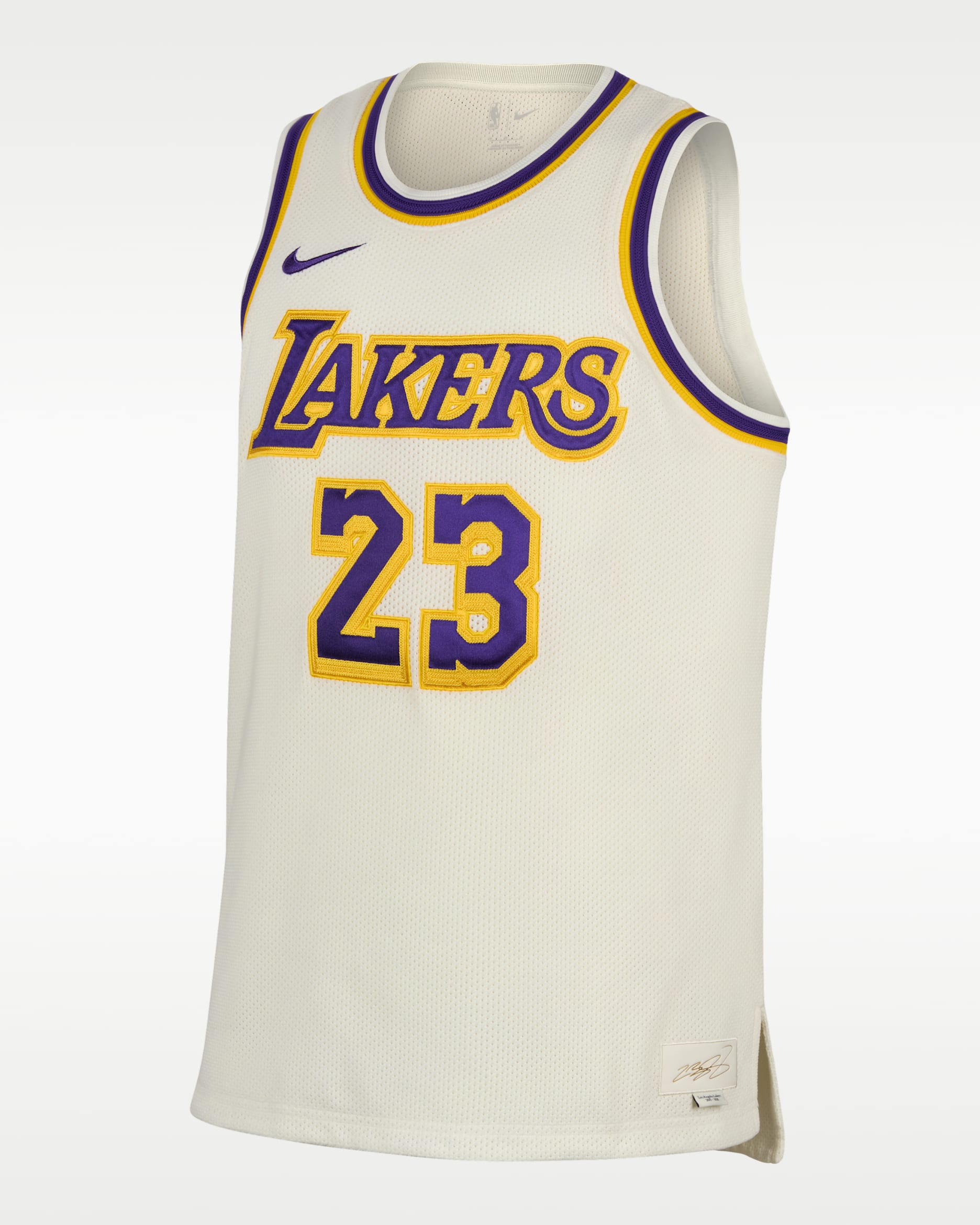 Maglia NBA Nike Dri-FIT LeBron – Uomo - Sail