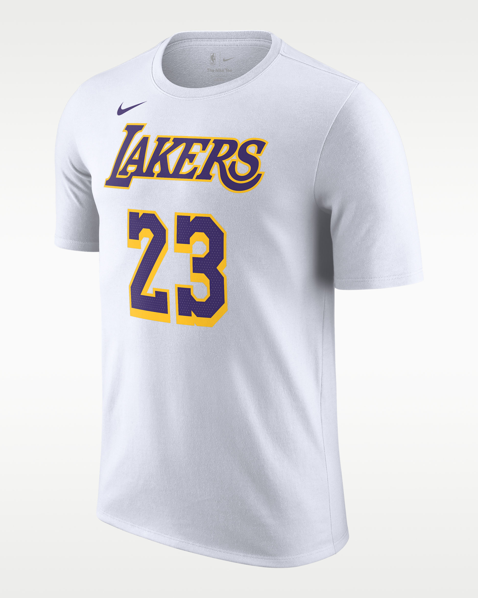 Los Angeles Lakers 男款 Nike NBA T 恤 - 白色