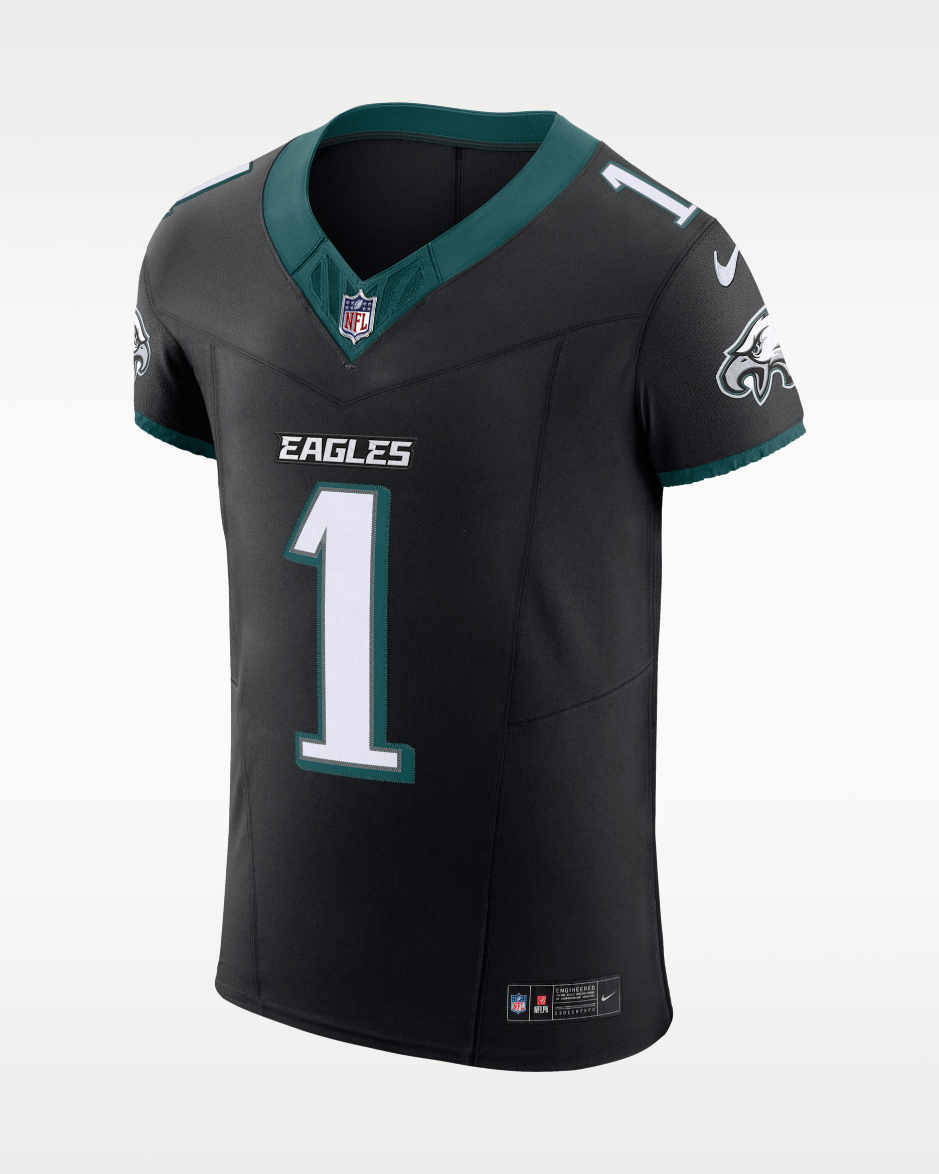 Jalen Hurts Philadelphia Eagles Men's Nike Dri-FIT NFL Elite Jersey - Black