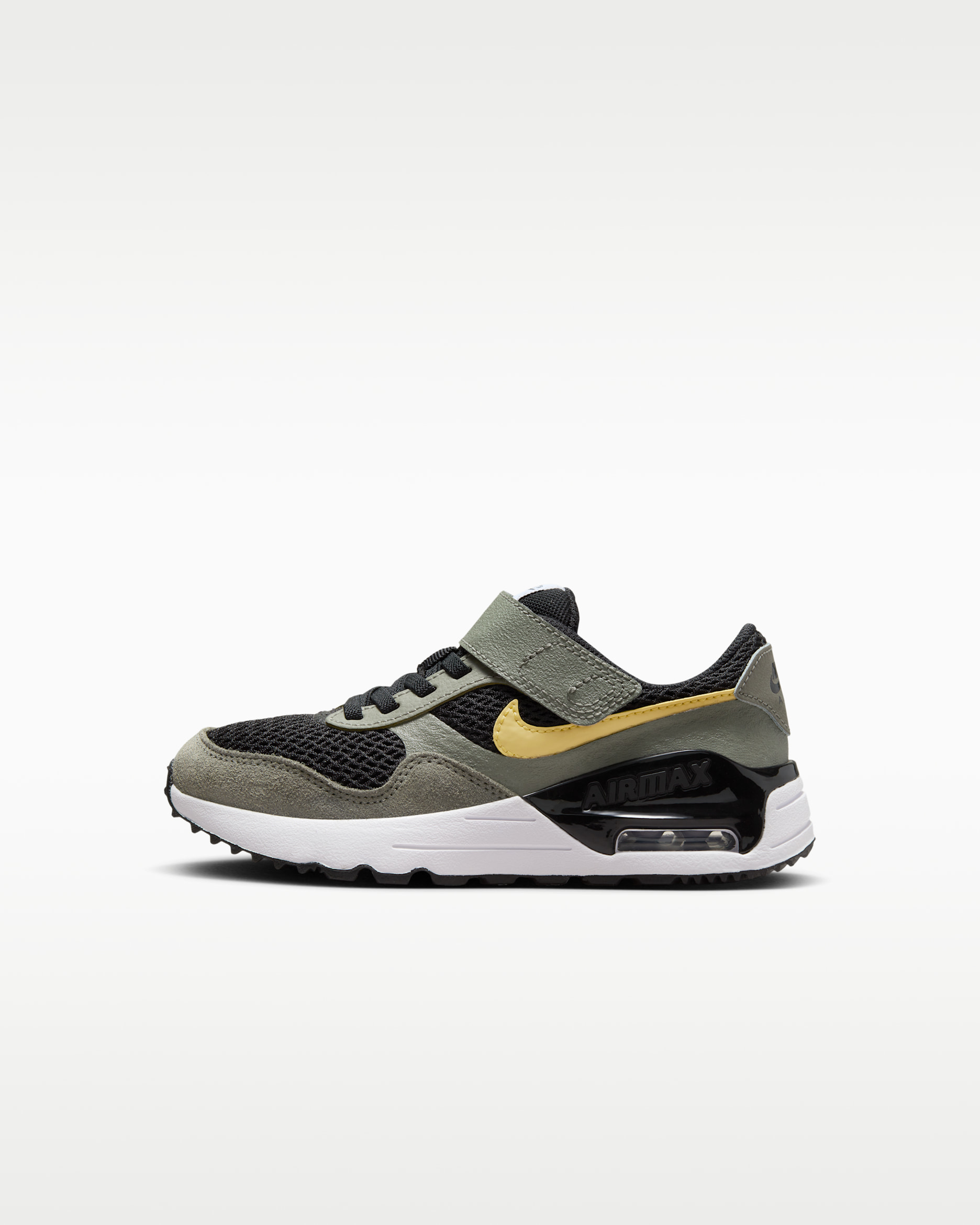 Nike Air Max SYSTM Younger Kids' Shoes - Black/Dark Stucco/Black/Saturn Gold