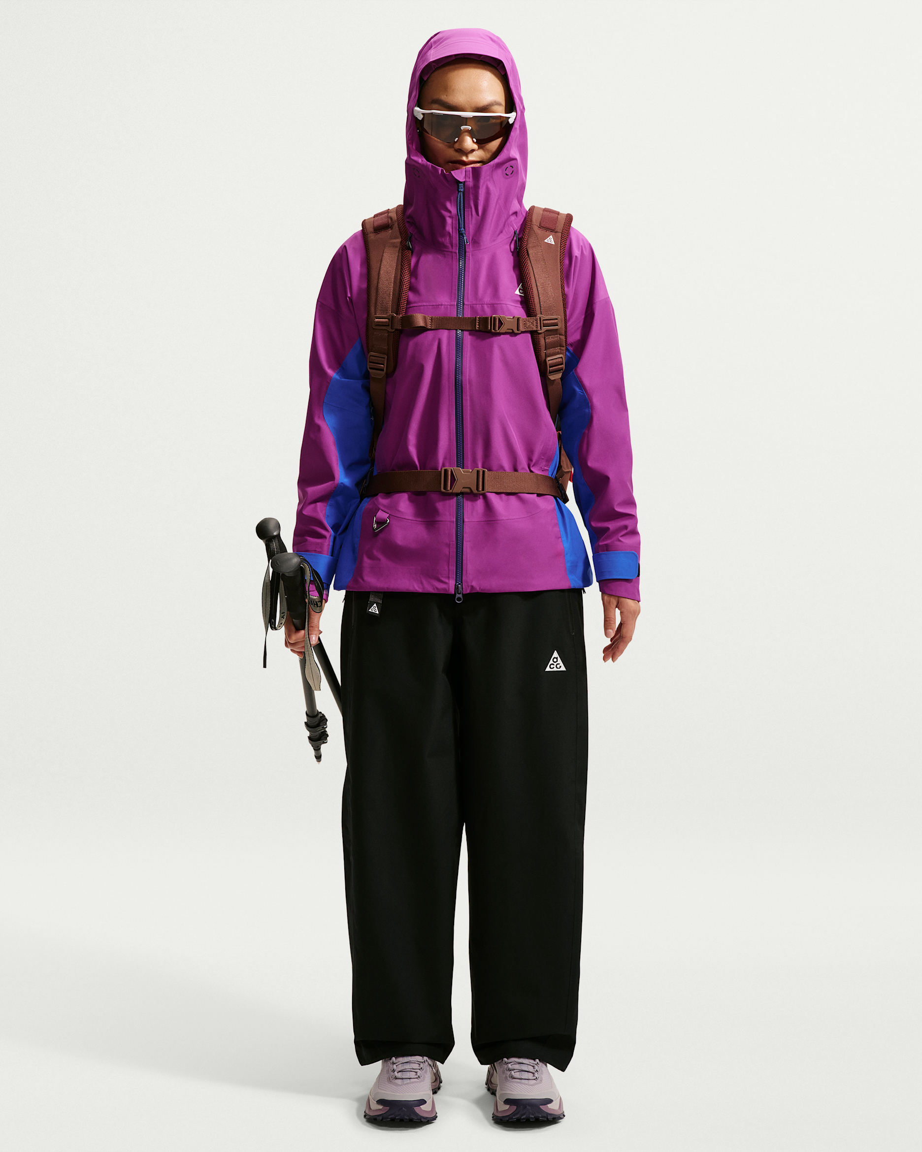 ACG 미저리 리지 여성 스톰 핏 ADV GORE-TEX 3L 팬츠 - 블랙/서밋 화이트