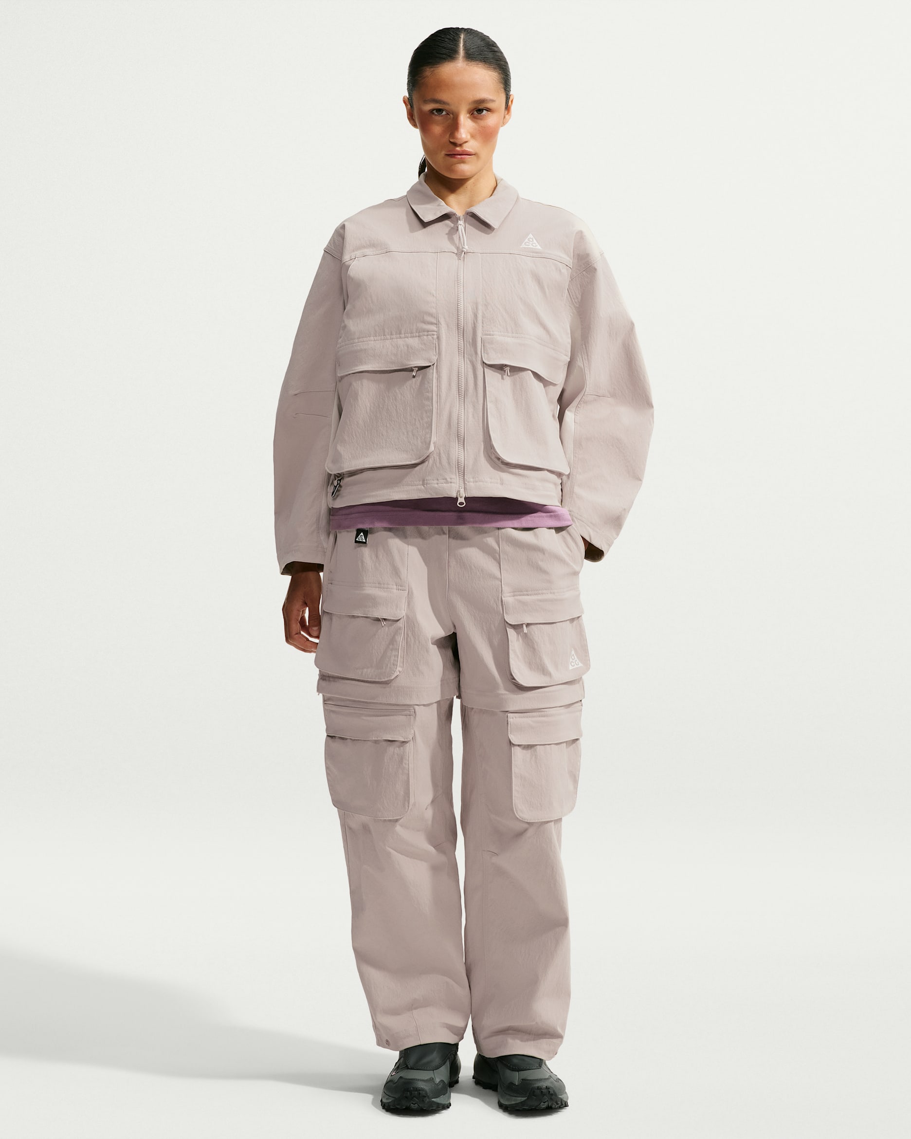 ACG Smith Summit Women's Zip-off Pants - Cream II/Summit White