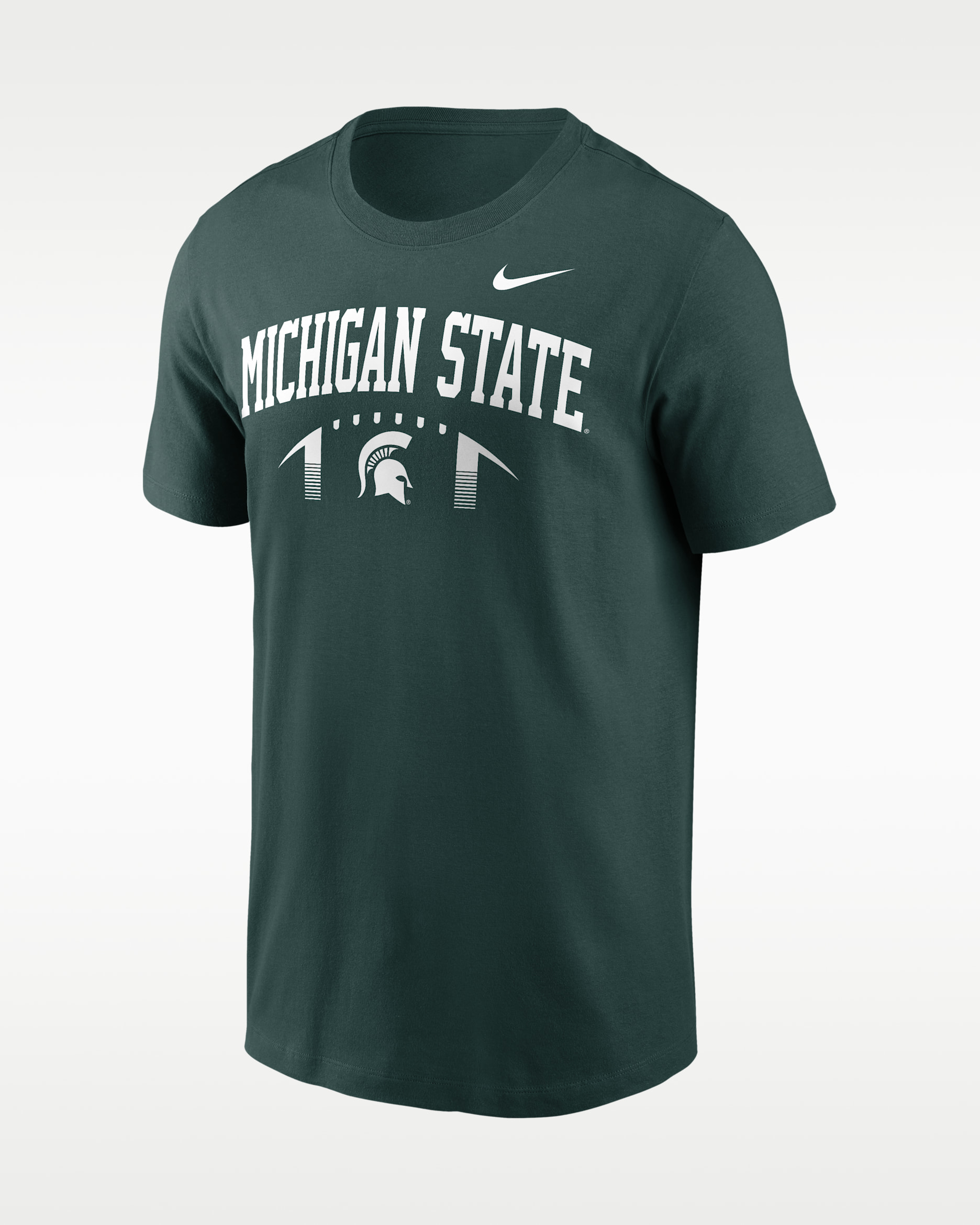 Michigan State Campus Local Madness Men's Nike College T-Shirt - Green