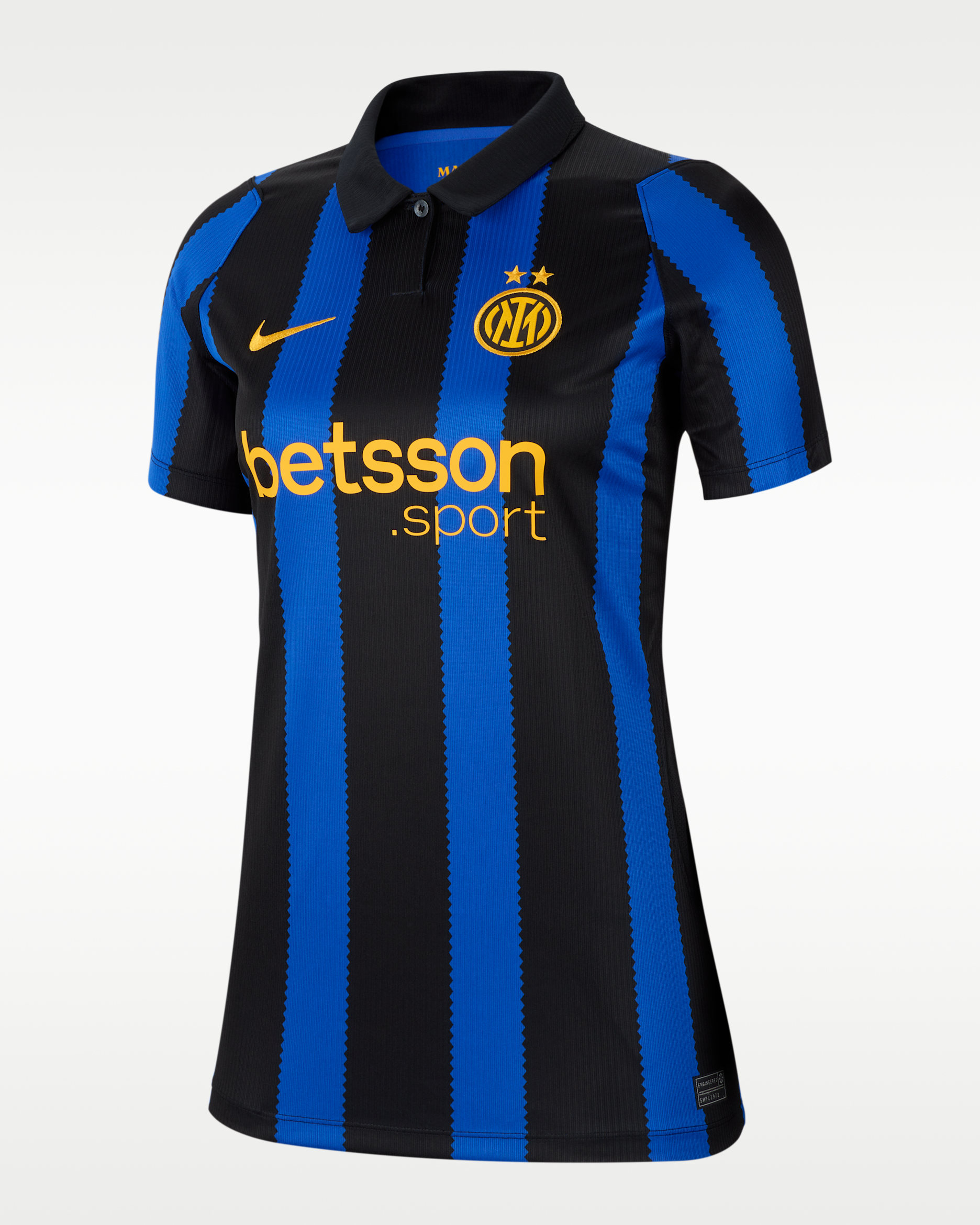 Inter Milan 2026/27 Stadium Home Women's Nike Dri-FIT Soccer Replica Jersey - Lyon Blue/Black/University Gold