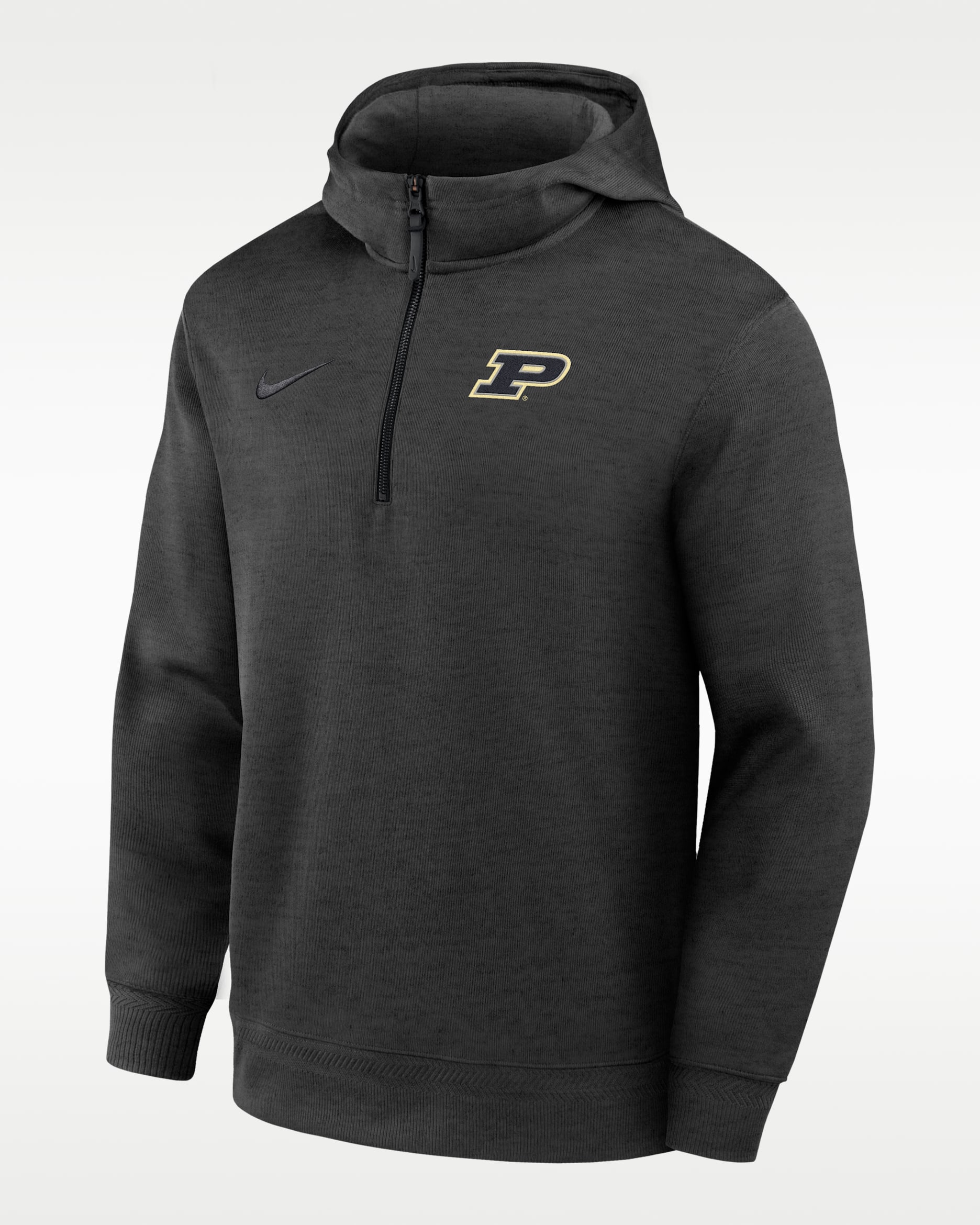 Sudadera con gorro Dri-FIT para hombre Nike College (Purdue) - Negro