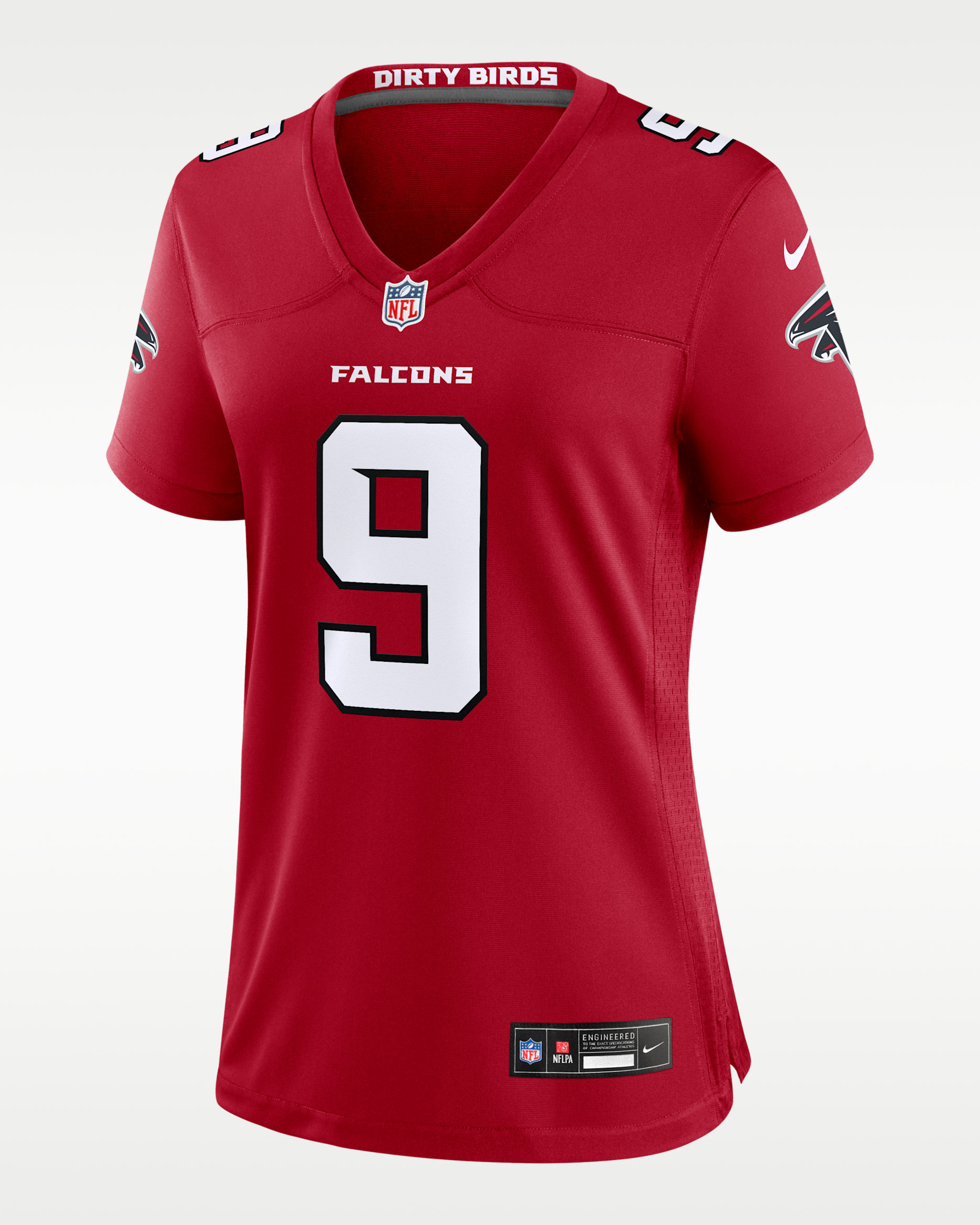 Michael Penix Jr. Atlanta Falcons Women's Nike NFL Game Jersey - Red