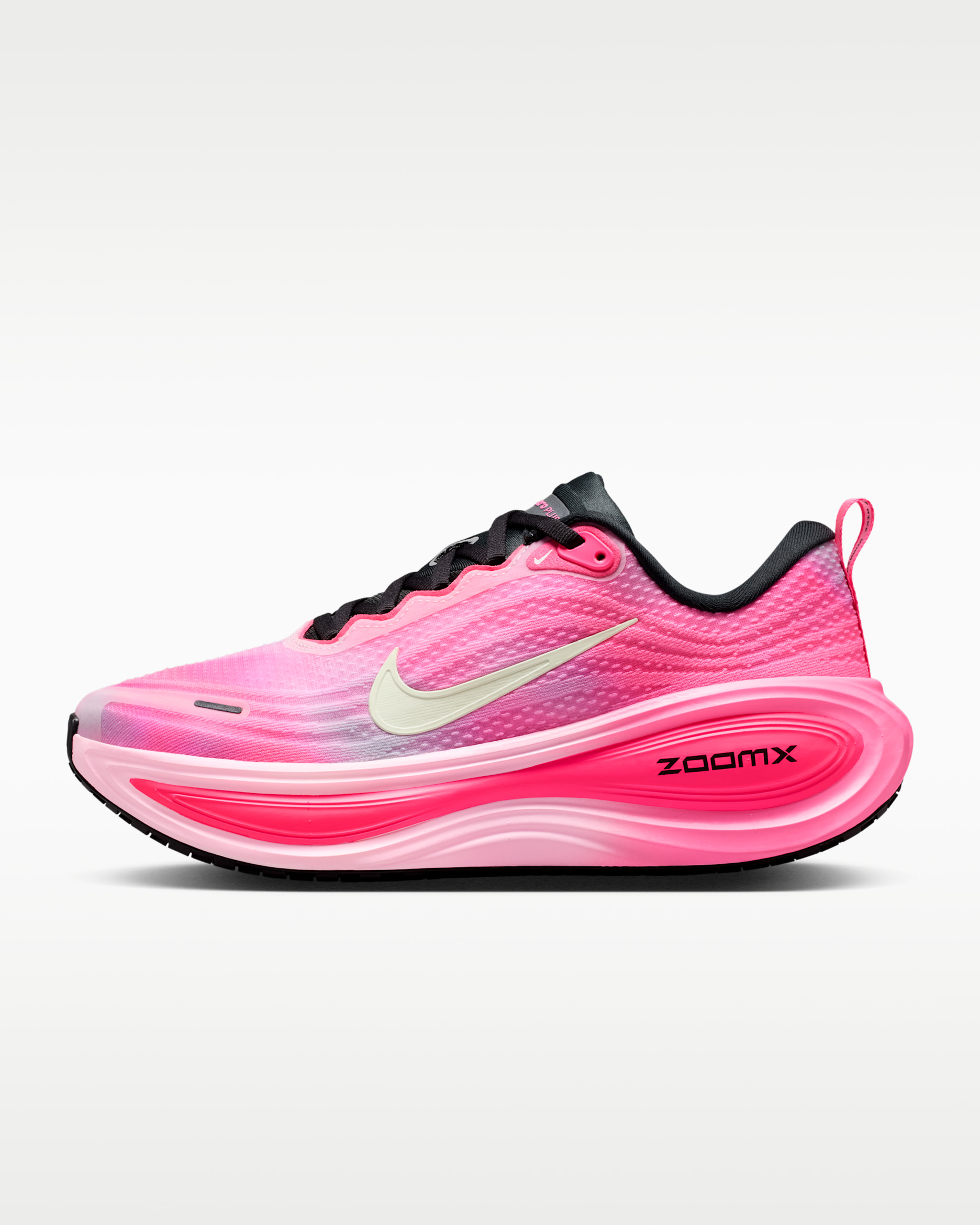 Tenis de correr en pavimento para mujer Nike Vomero Plus - Rosa perla/Rosa resplandor/Hiperrosa/Blanco cumbre
