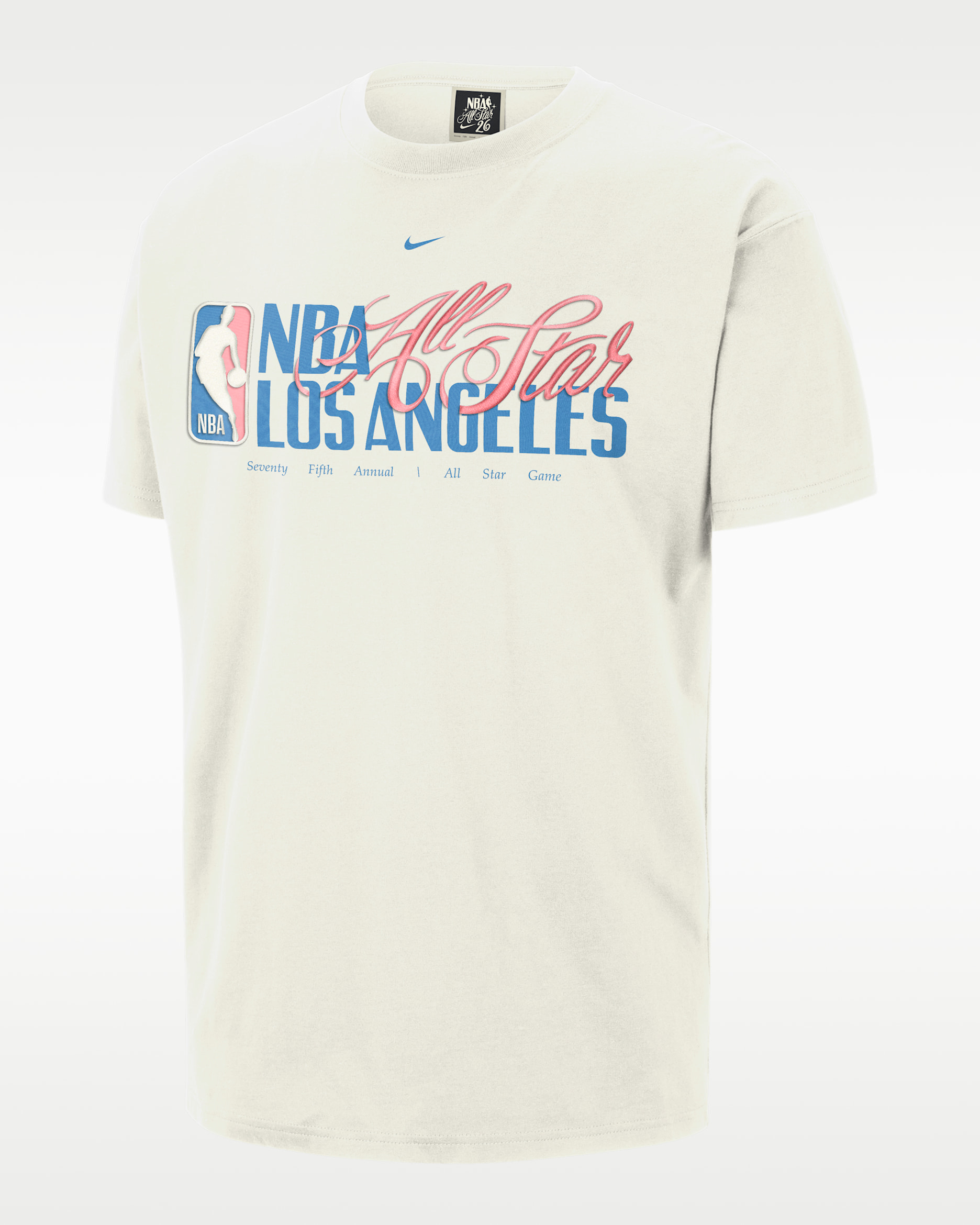 Nike "All-Star Weekend" Men's Nike T-Shirt - Sail