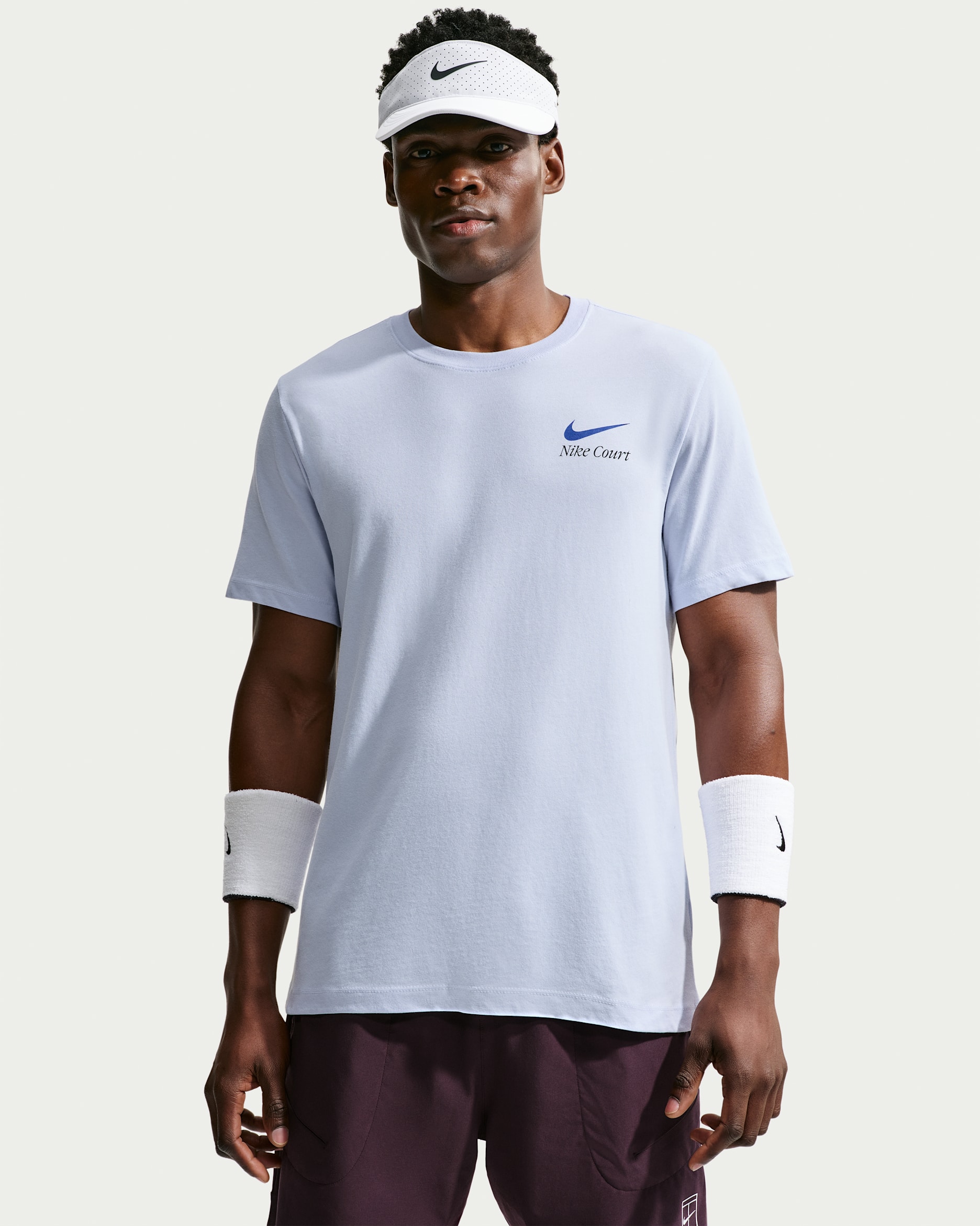 NikeCourt Men's Dri-FIT Tennis T-Shirt - Palest Purple