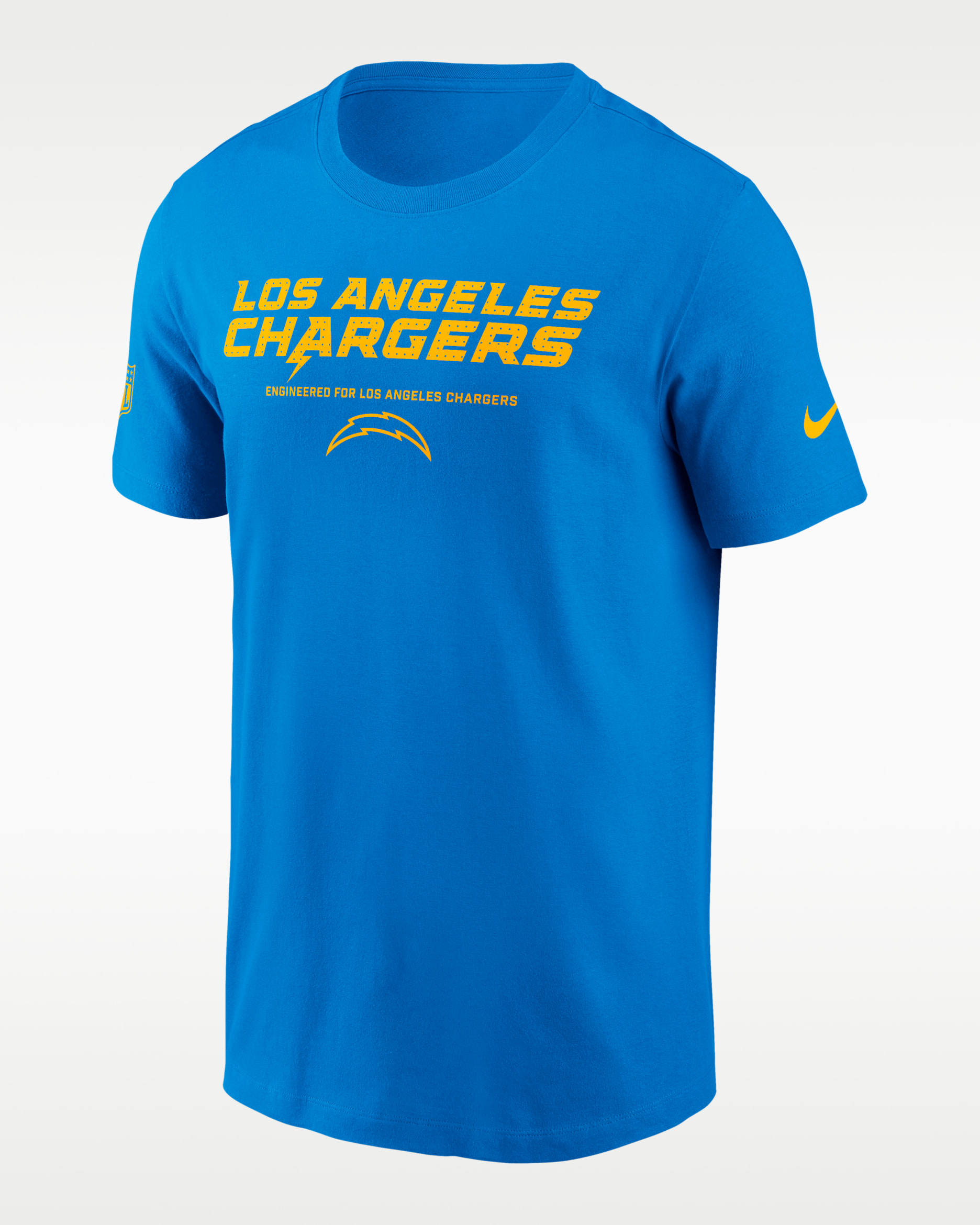 Playera Nike Dri-FIT de la NFL para hombre Los Angeles Chargers Sideline Team Issue - Azul