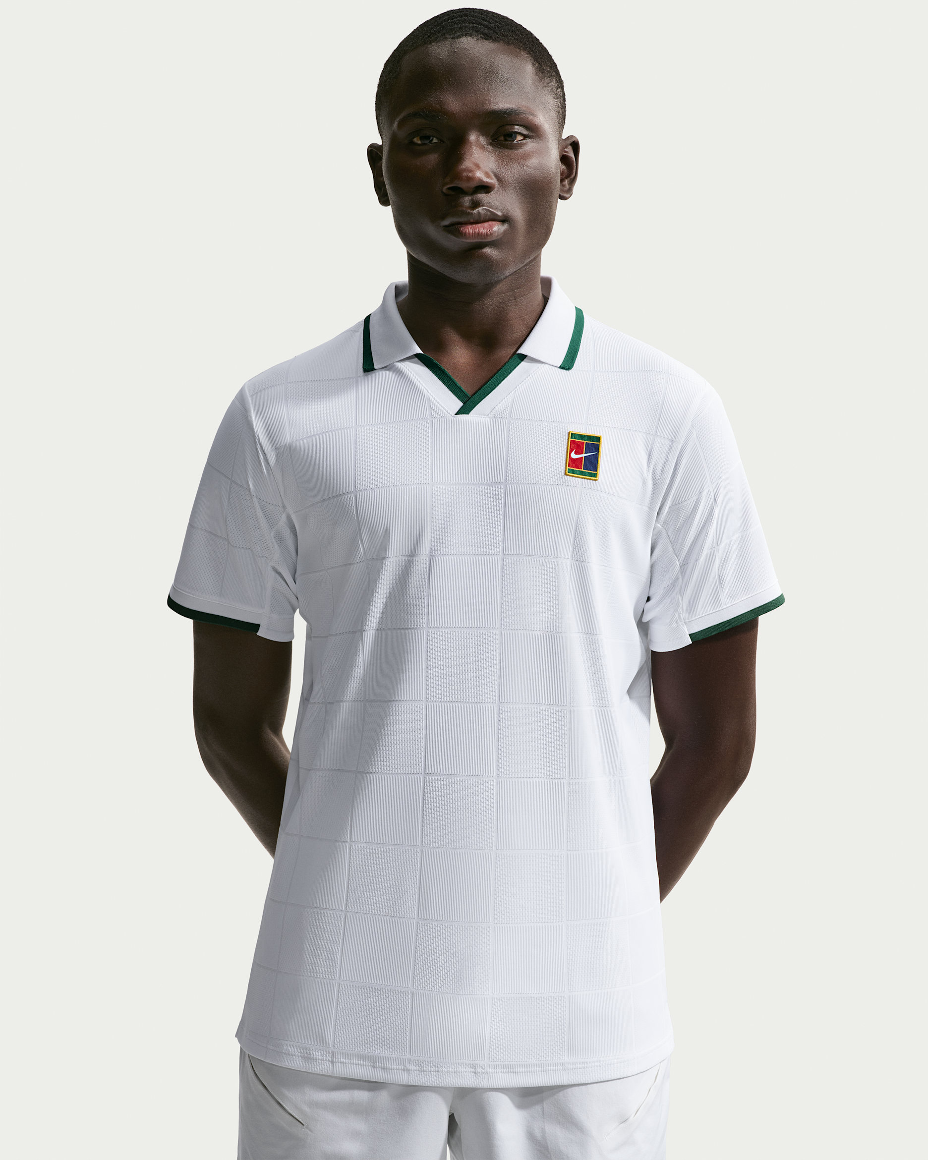 NikeCourt Slam Men's Dri-FIT ADV Tennis Polo - White