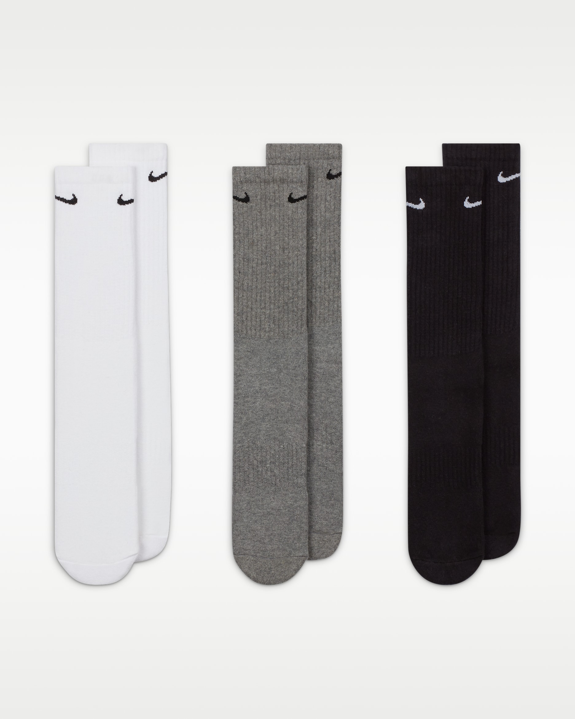 Nike Everyday Cushioned Training Crew Socks (3 Pairs)