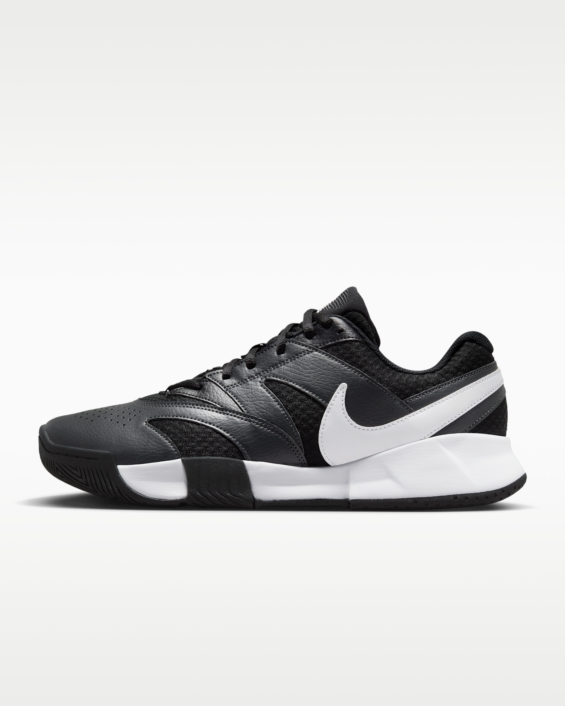 NikeCourt Lite 4 Men's Tennis Shoes - Black/Anthracite/White