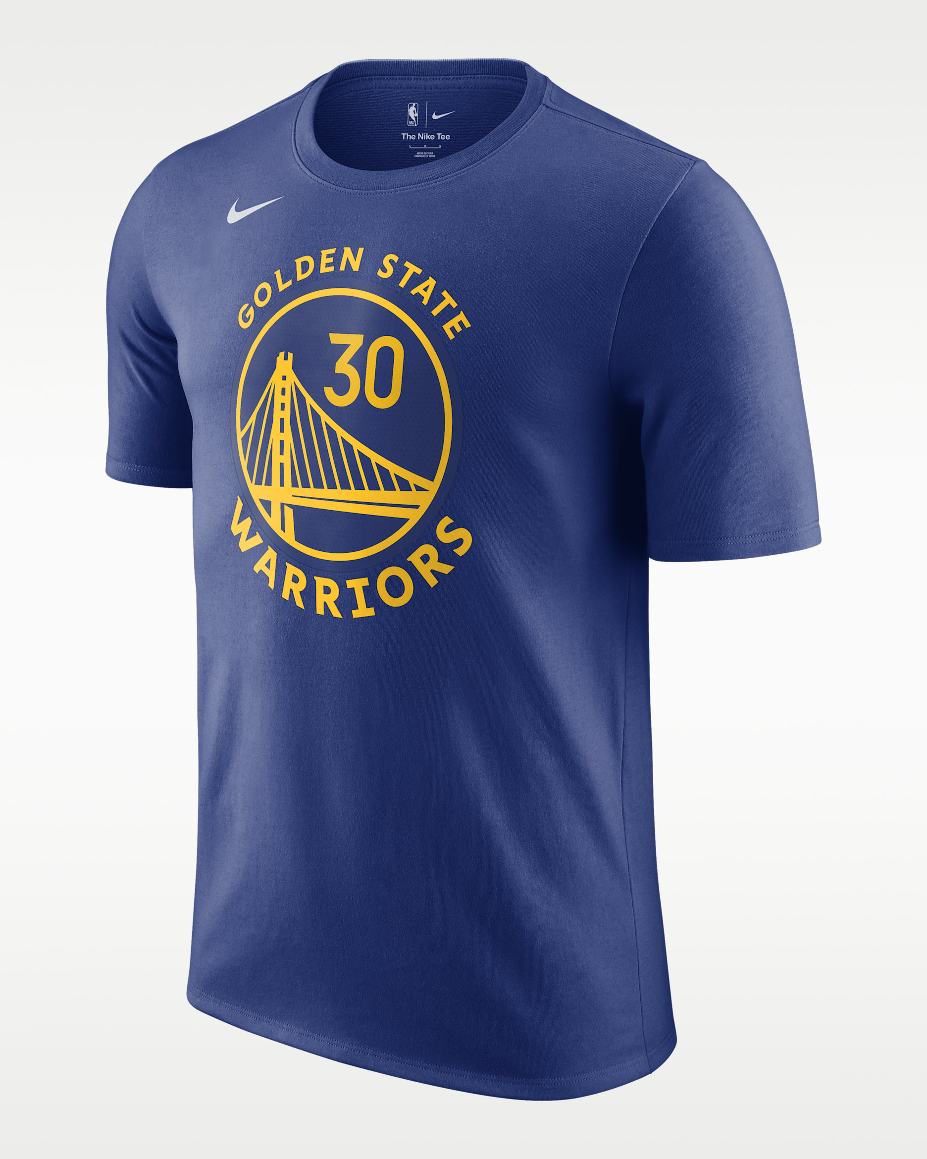 Golden State Warriors Men's Nike NBA T-Shirt - Rush Blue