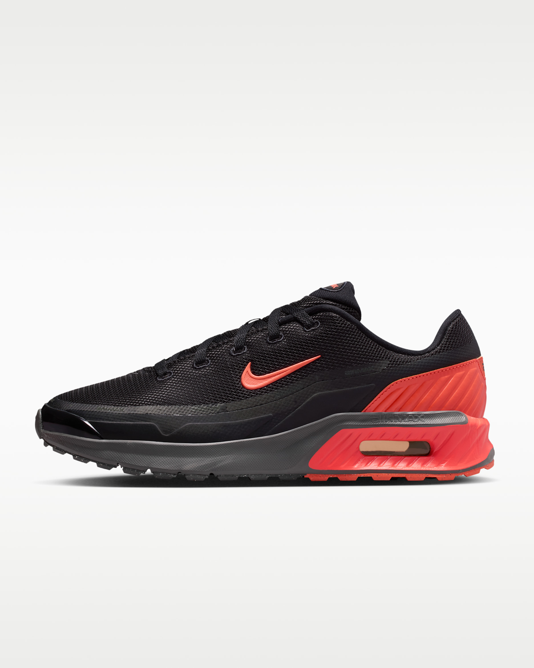 Tenis para hombre Nike Air Max Bia - Negro/Gris hierro/Escarcha naranja/Naranja césped